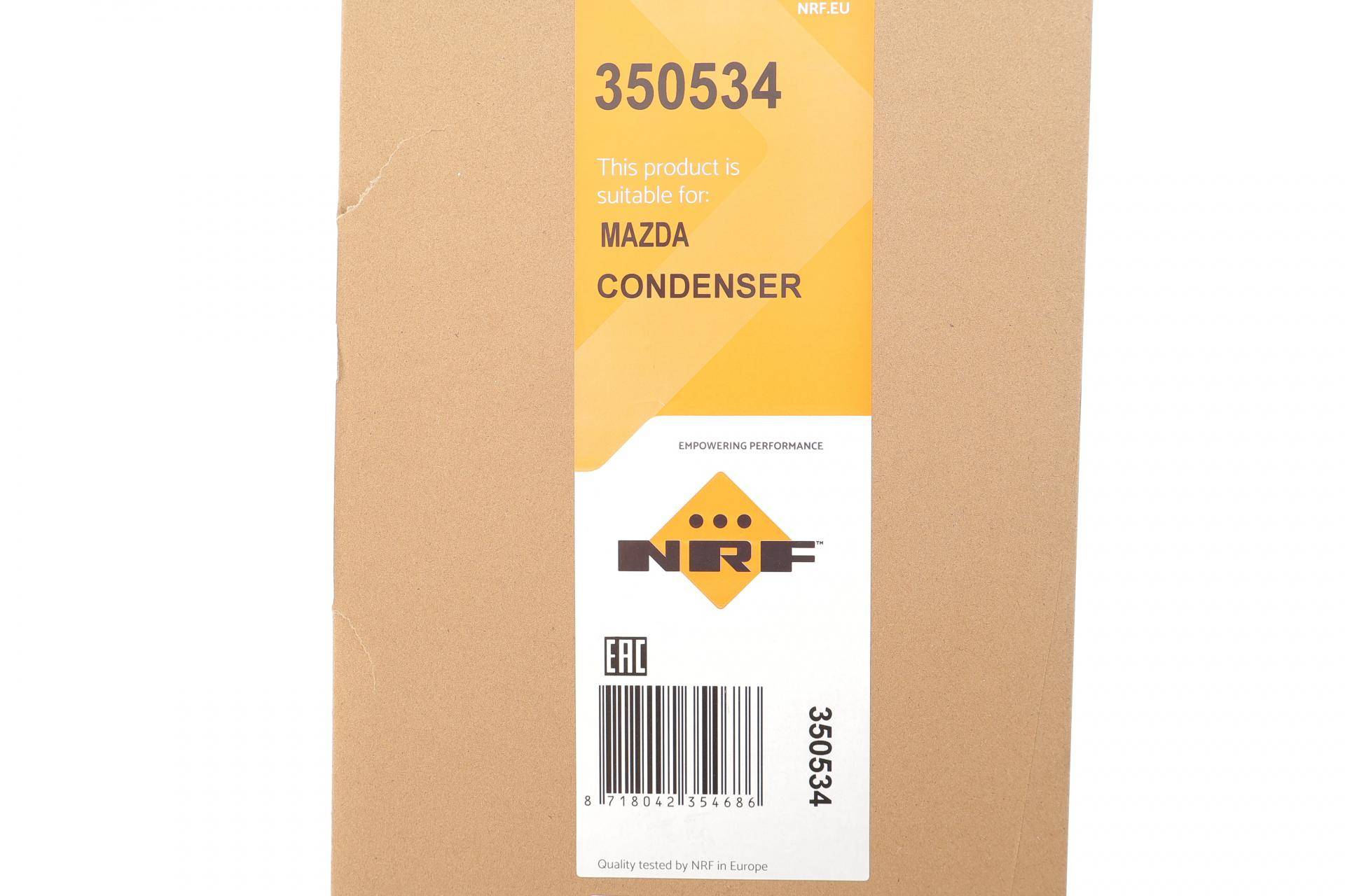 Радіатор кондиціонера (з осушувачем) Mazda 3 1.5/2.0 18-