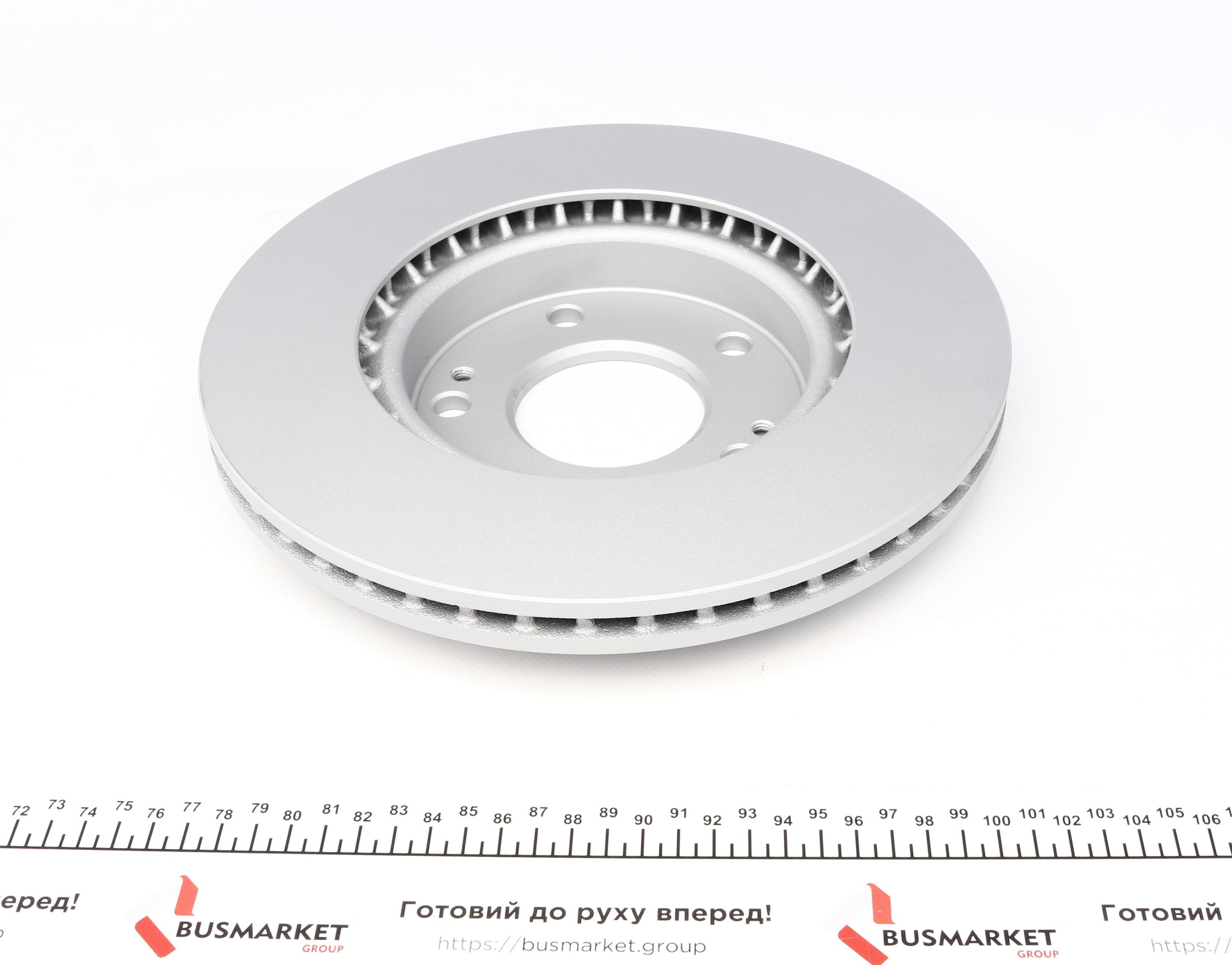 Диск гальмівний (передній) Hyundai Elantra/I30 II 11-/Kia Cee'D/ Cerato III 13- (280x23)