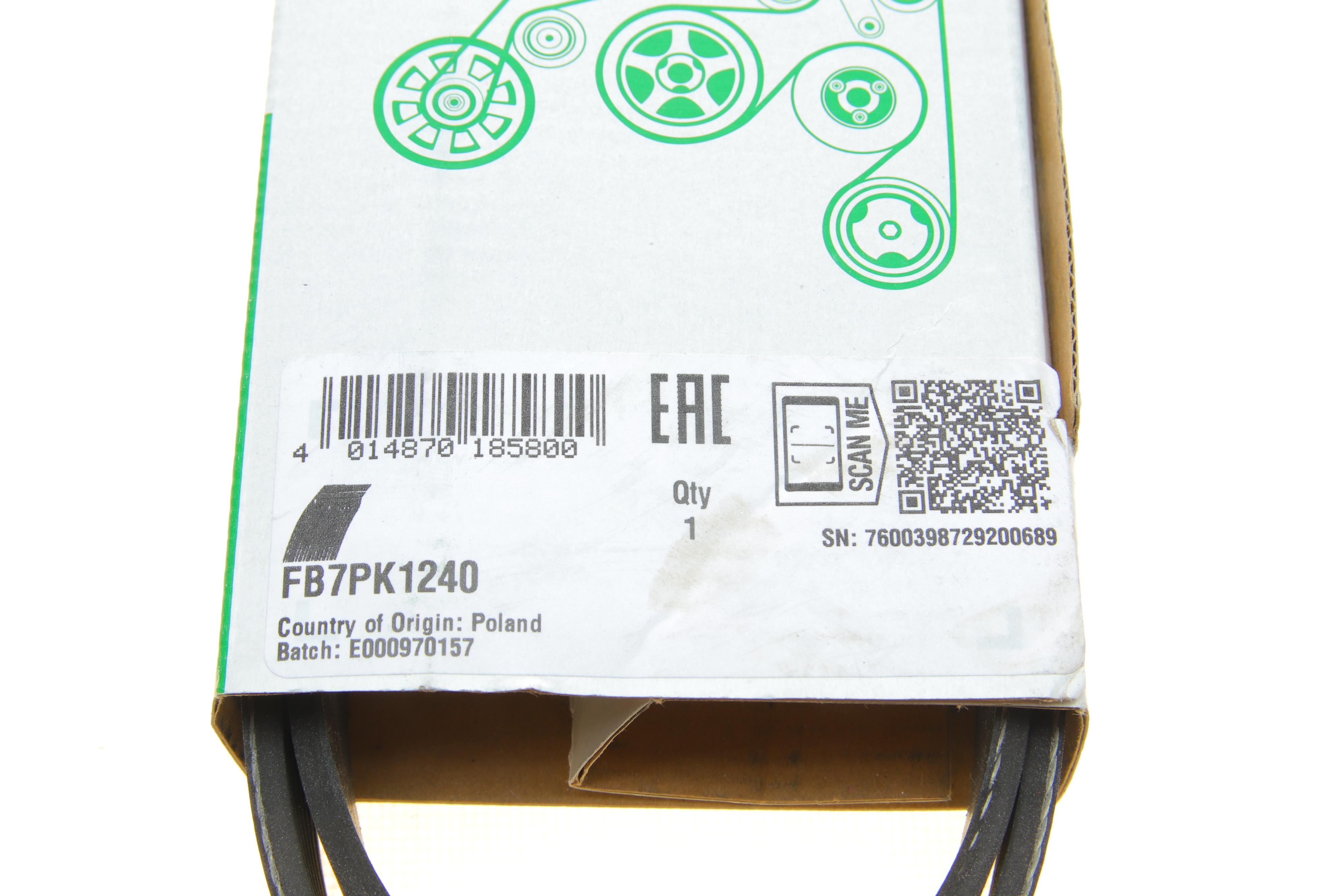 Ремінь генератора Renault Twingo 0.9TCe 14-