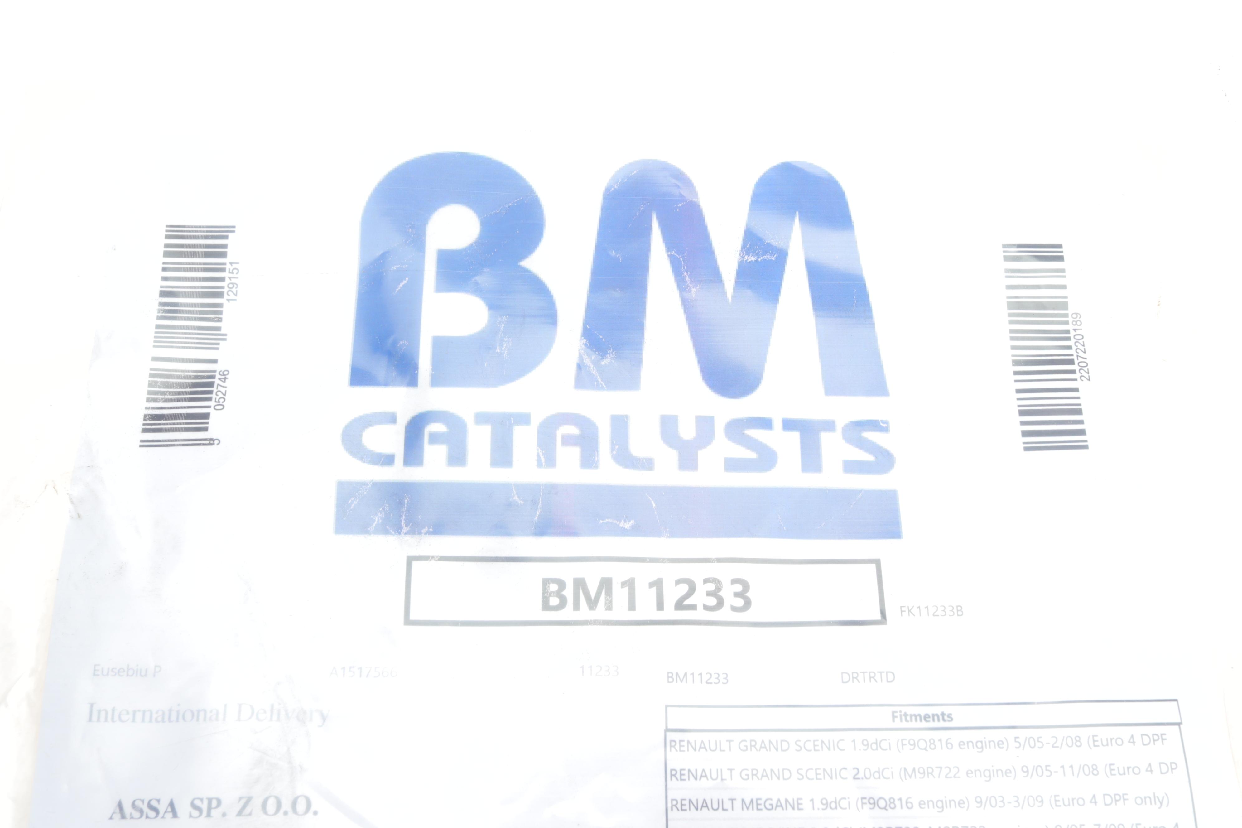 Фільтр сажовий Renault Megane/Scenic 1.9/2.0dCi 03- (Euro 4)