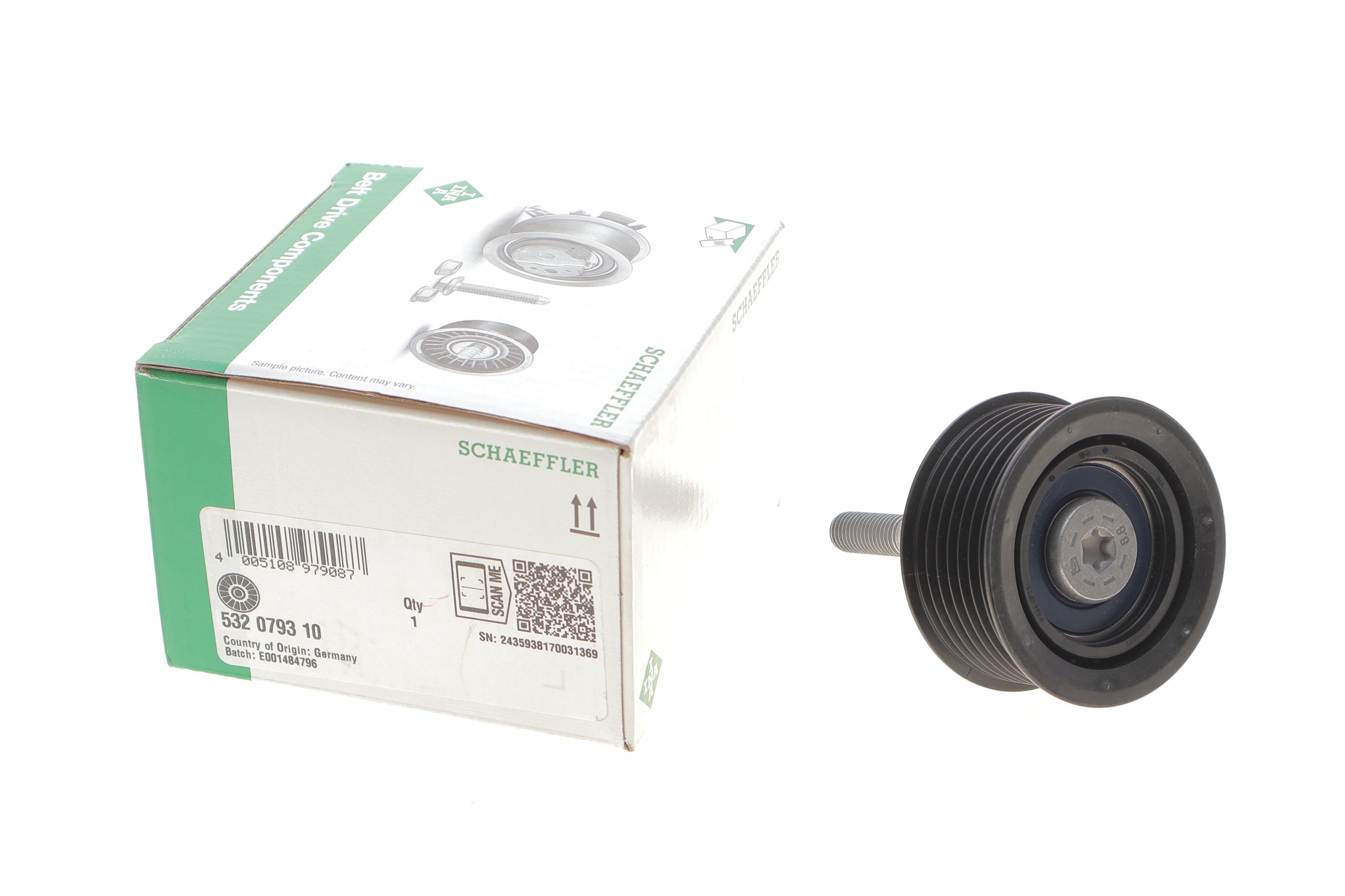 Ролик генератора Porsche Cayenne 4.8 GTS 10- (паразитний)