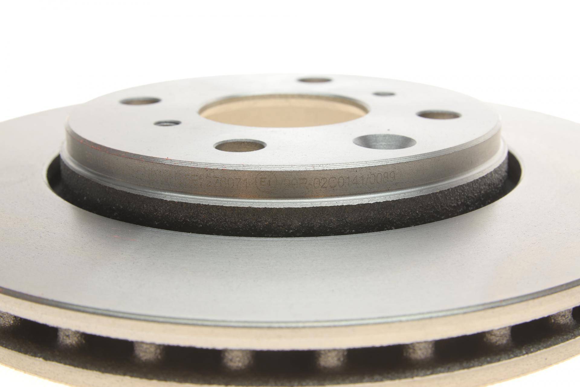 Диск гальмівний (передній) Citroen С1/Peugeot 107/Toyota Aygo 05- (247x20) (з покриттям) (вентильований)