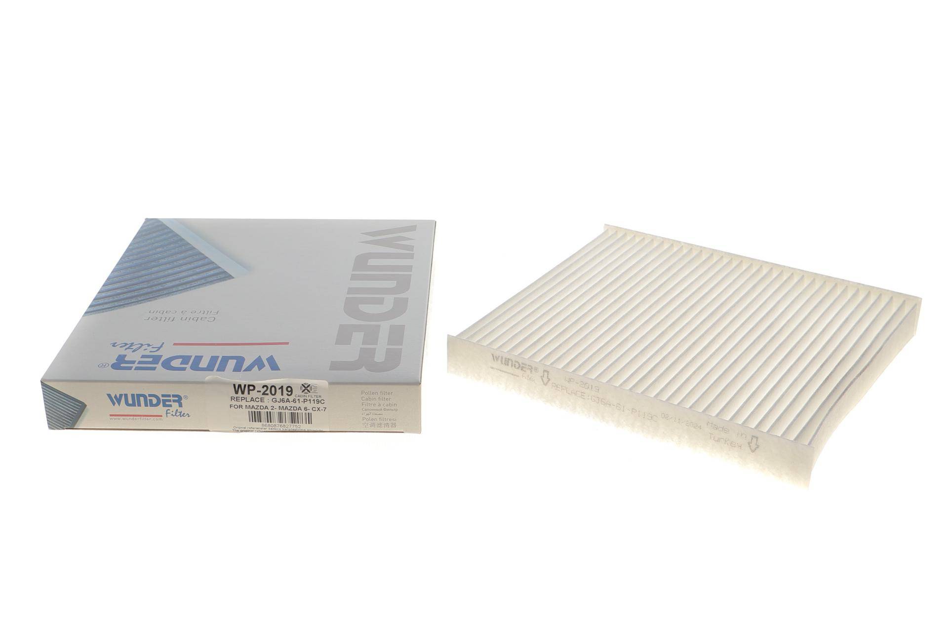 Фільтр салону Mazda 6/CX-7 1.8-2.3 MZR 02-