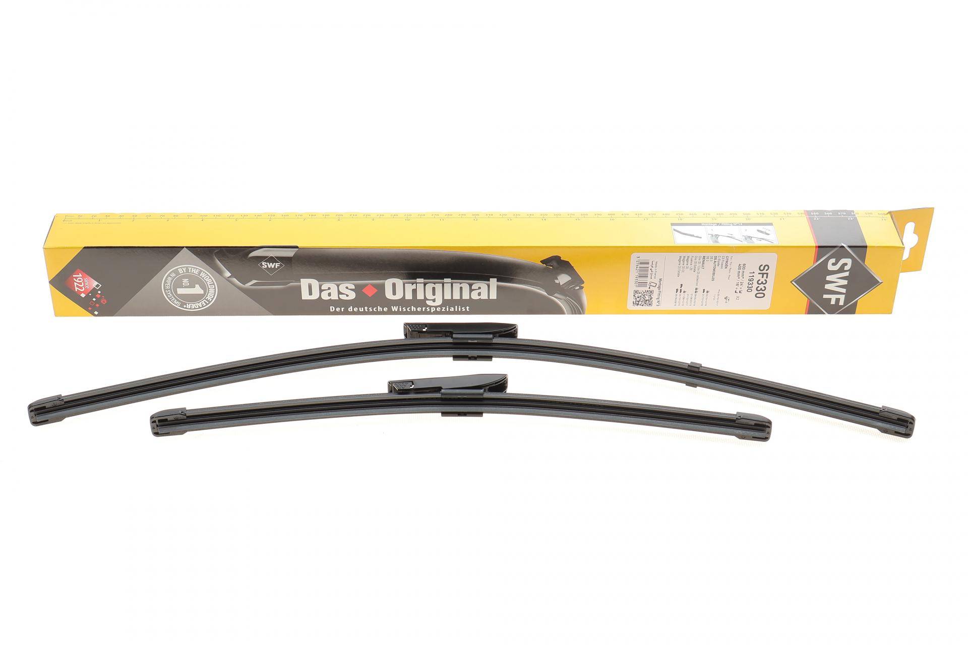 Щітки склоочисника (600/400 мм) Renault Megane III/Citroen DS3