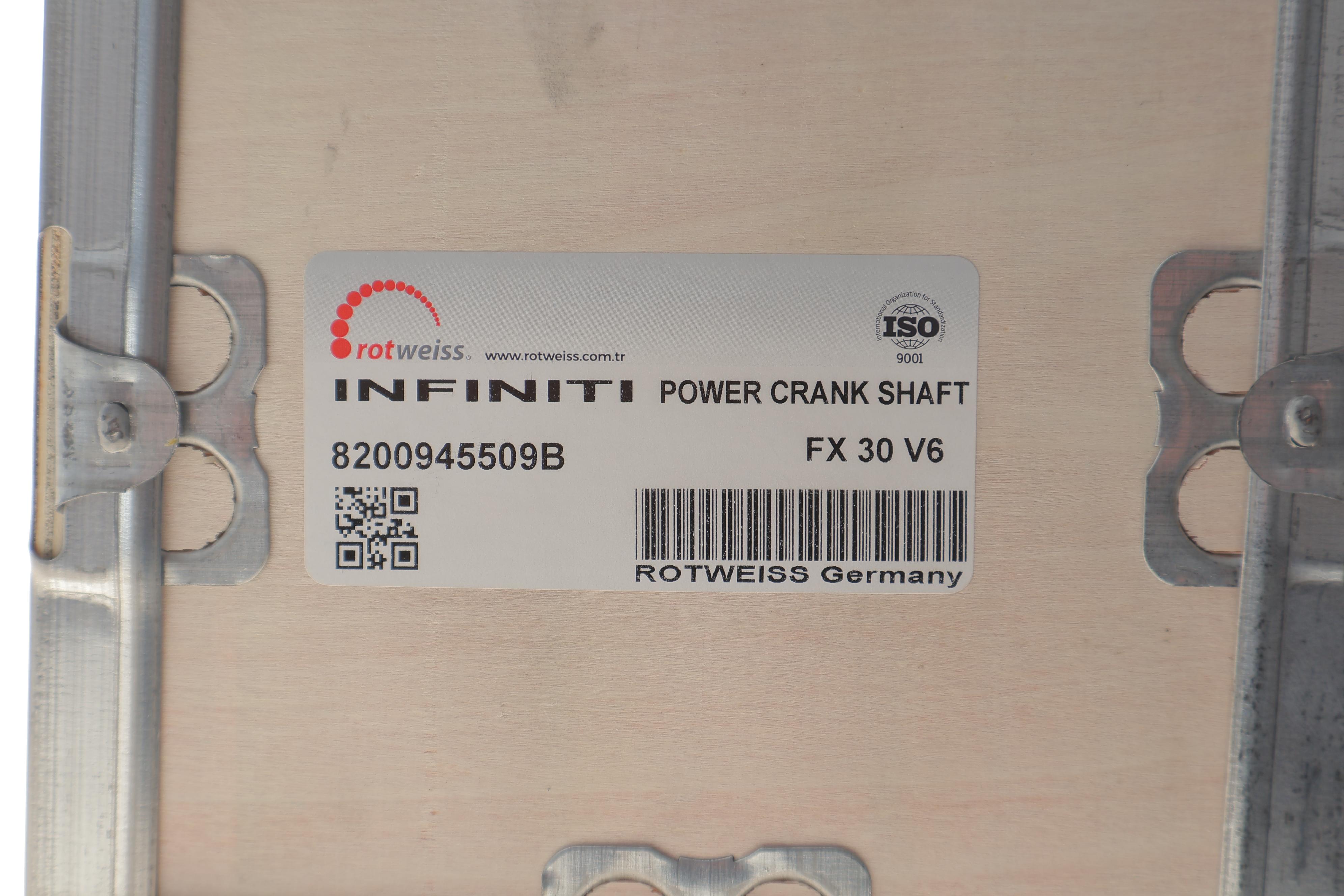 Коленчатый вал Nissan Navara NP300/Pathfinder 3.0 dCi 10-