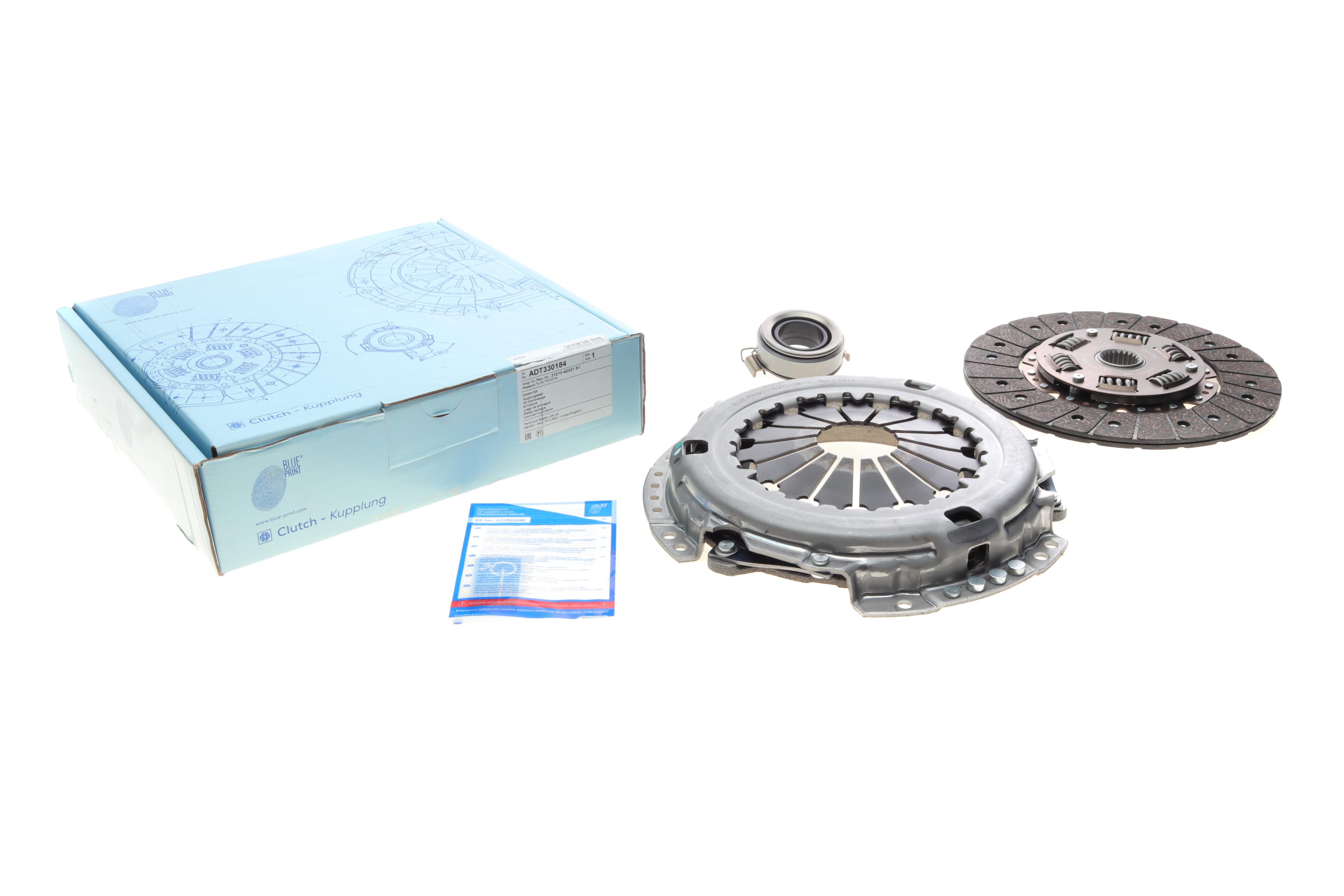 Комплект сцепления Toyota Avensis/Rav 4  2.0 00-09 (d=236mm) (+выжимной)