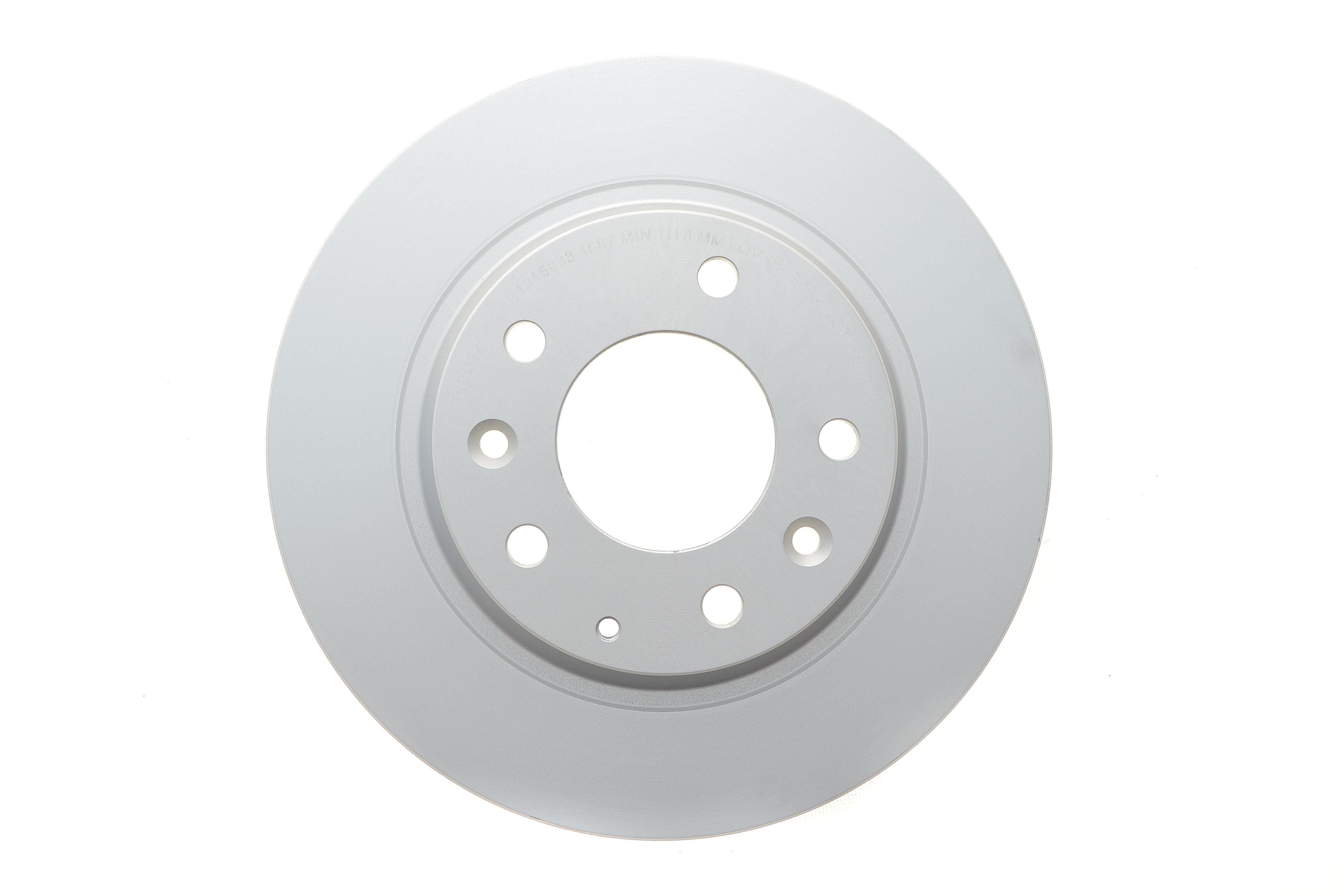 Диск гальмівний (задній) Mazda 6 02-13/626 V 98-02/323 F/S 01-04 (280x10) (з покриттям) (повний)