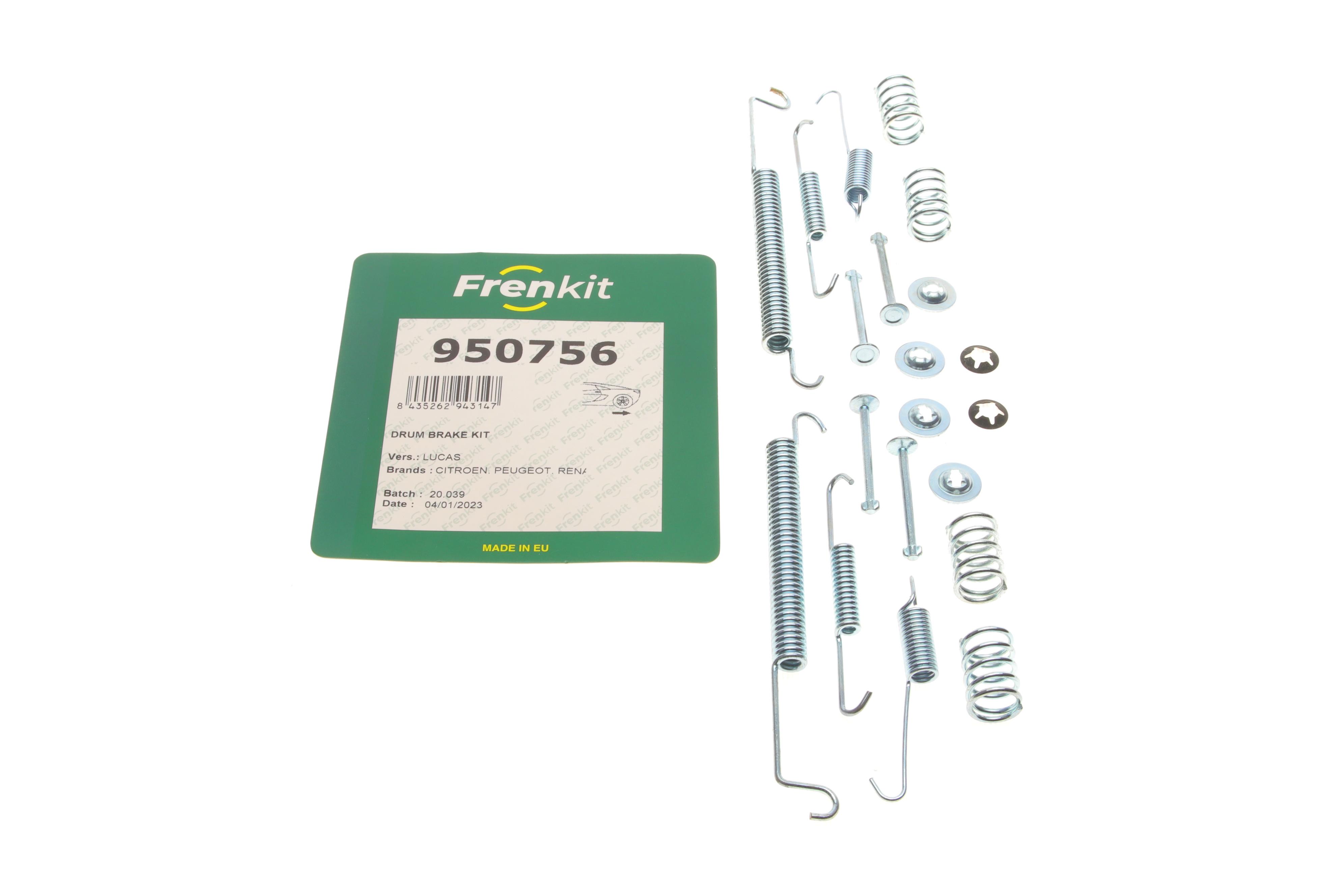 Комплект пружинок колодок ручника Peugeot Partner/Citroen Berlingo 1.4-2.0 96- (TRW)