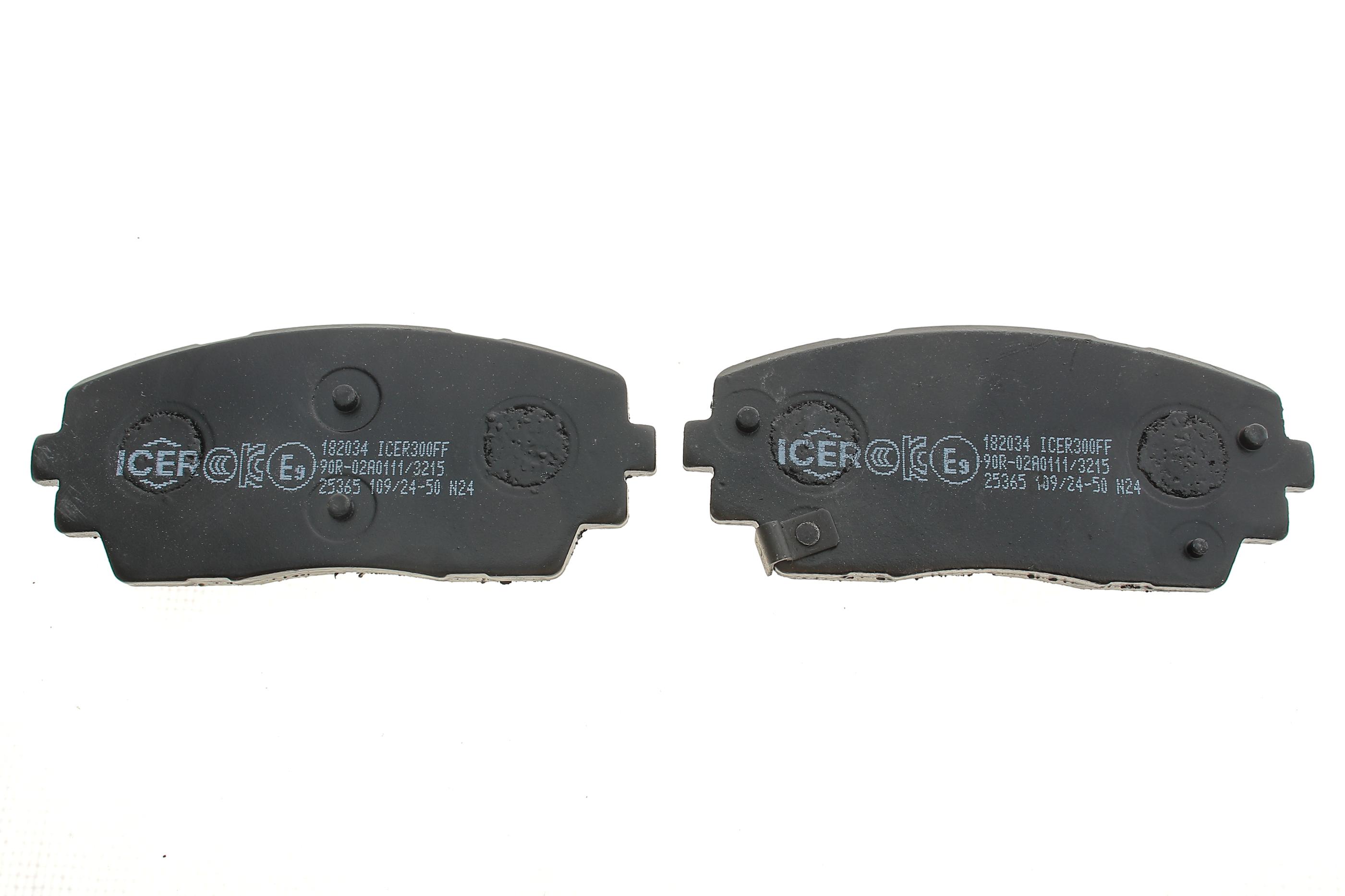 Колодки гальмівні (передні) Dodge i10 07-/Kia Picanto/Ray 11-