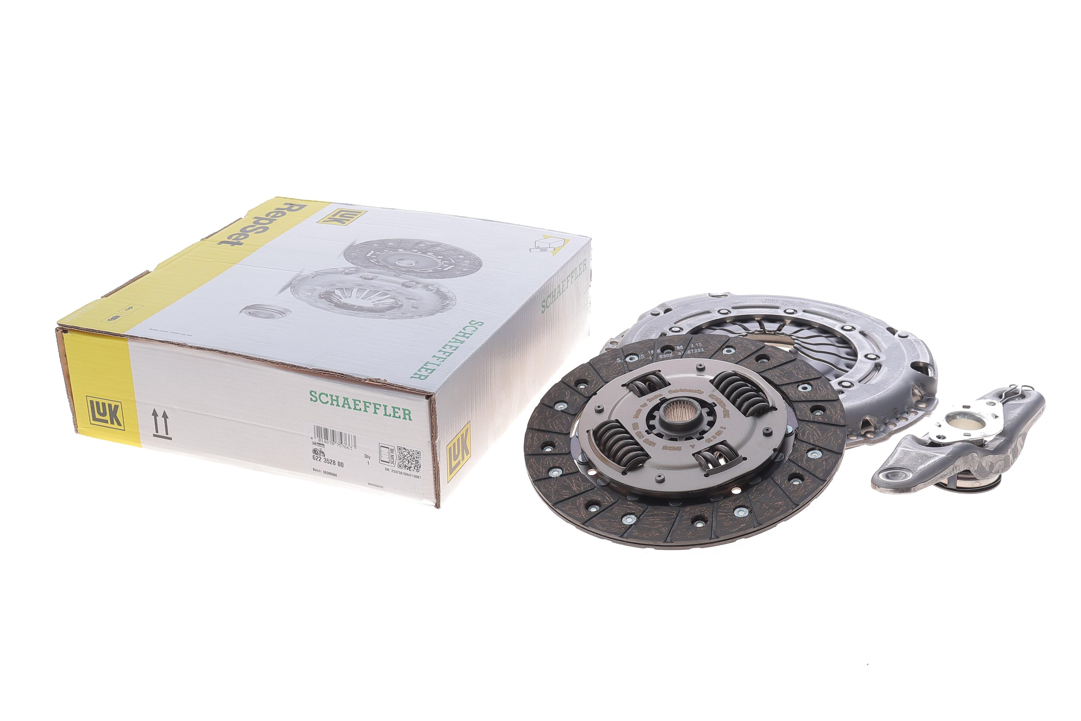 Комплект сцепления VW Golf VII/VIII 1.5TSI/eTSI, 17-, 96kw, (DACA, DPBA)