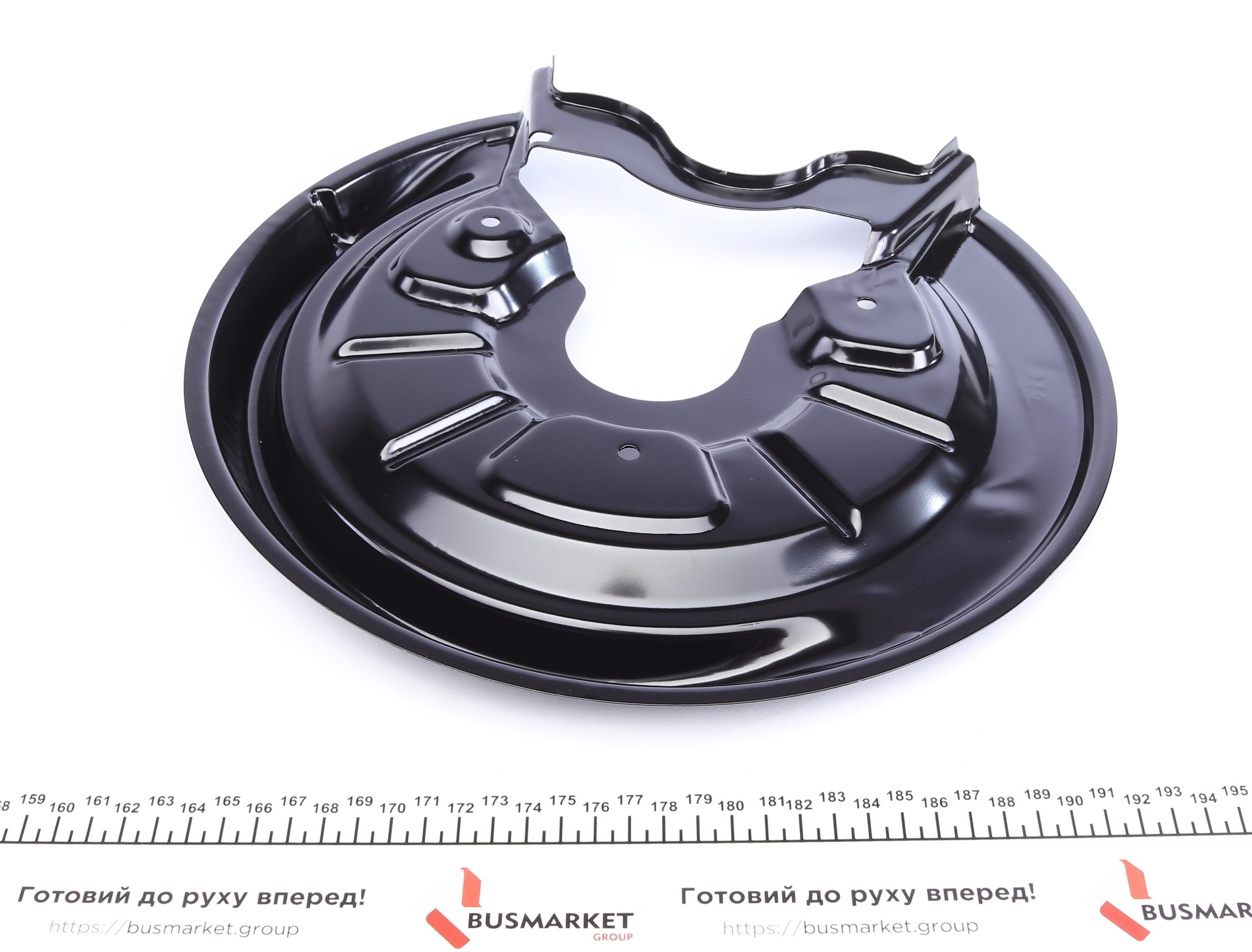 Защита диска тормозного (заднего) (L) VW Touran/Golf VI 03-15