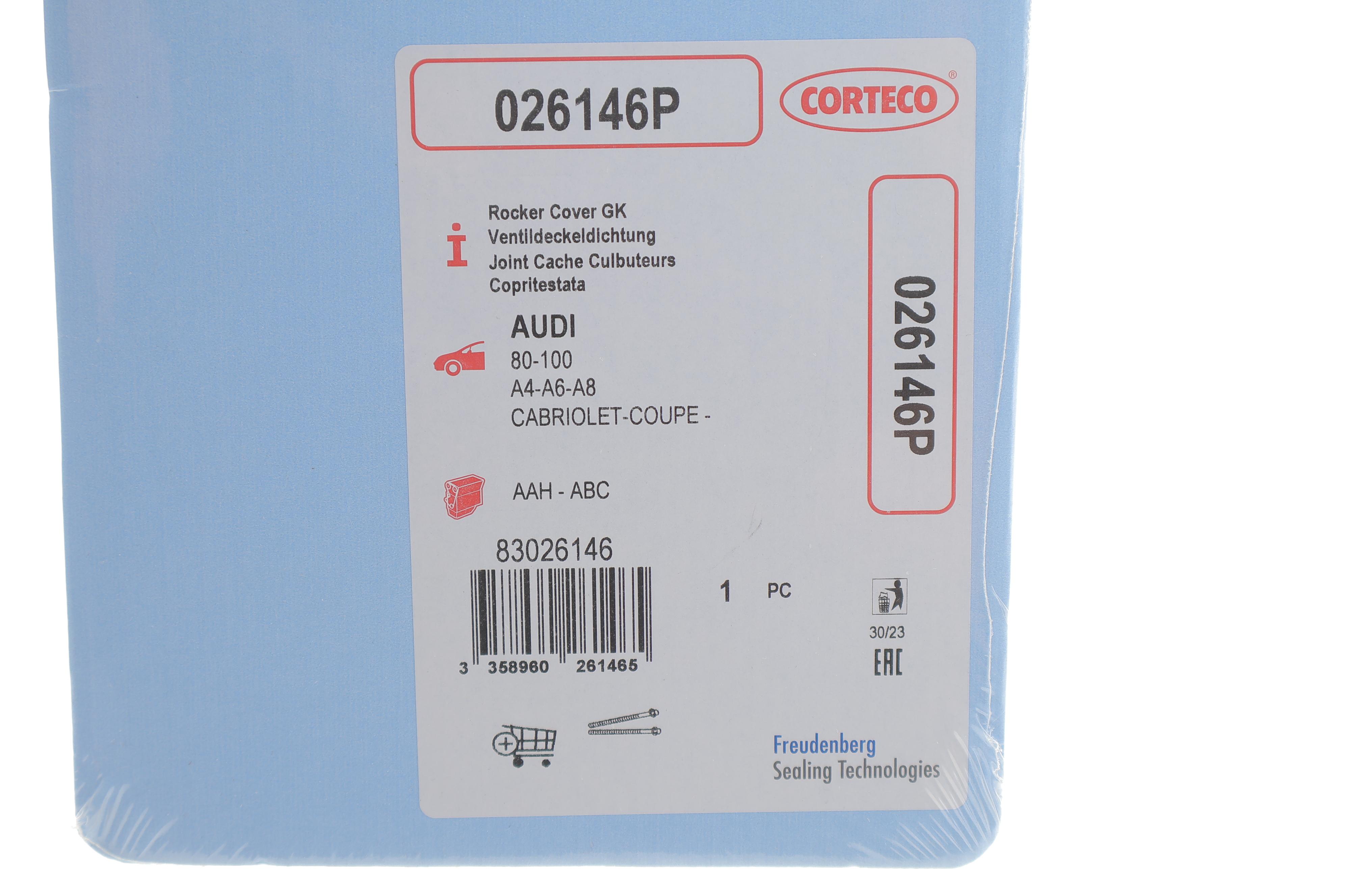 Прокладка кришки клапанів Audi A4/A6/A8 2.4-2.6-2.8 91-01