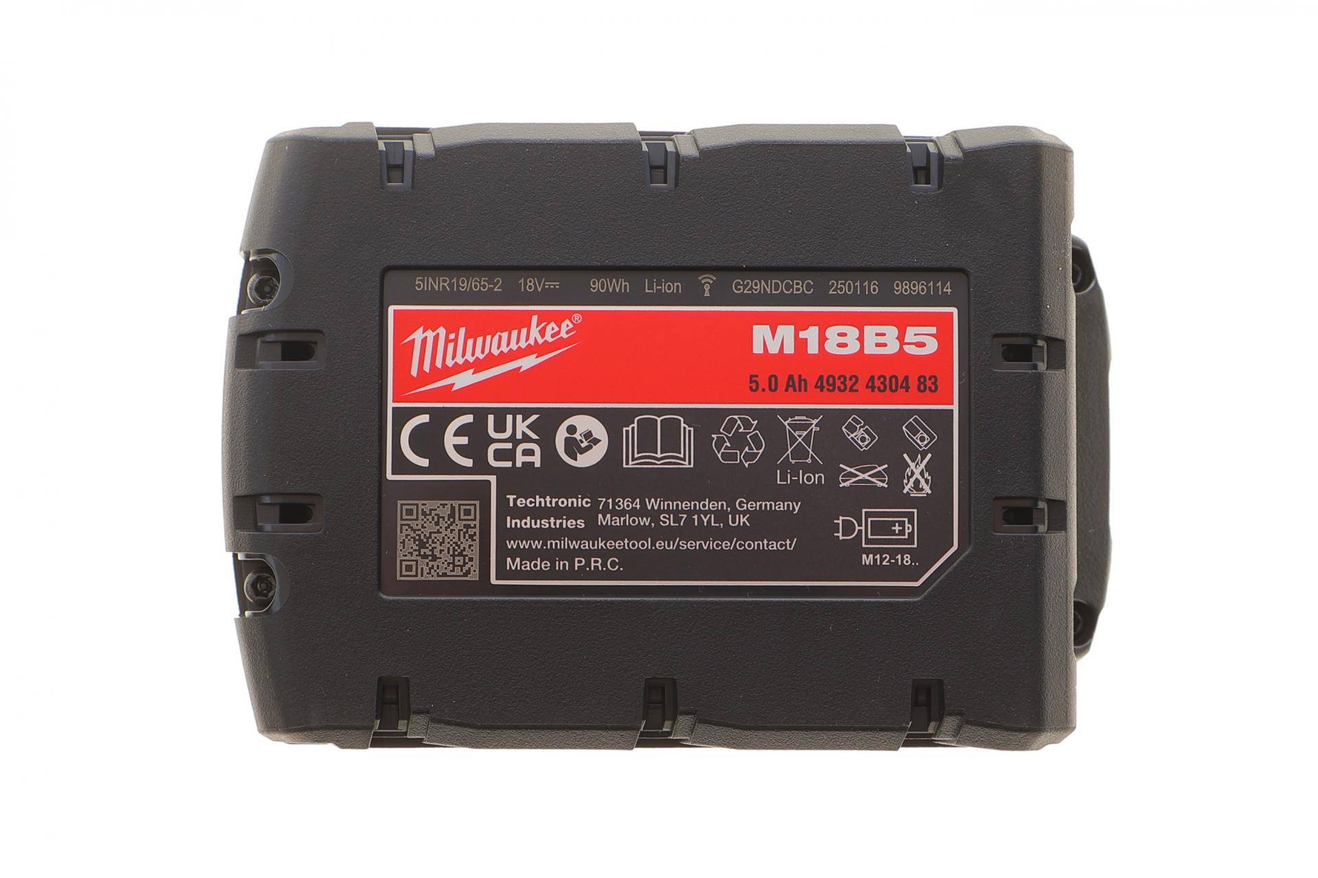 Гайкокрут акумуляторний 1/2" M18 FMTIW2F12-502X 881 Нм 5Ah (2 АКБ і заряд. пристрій)