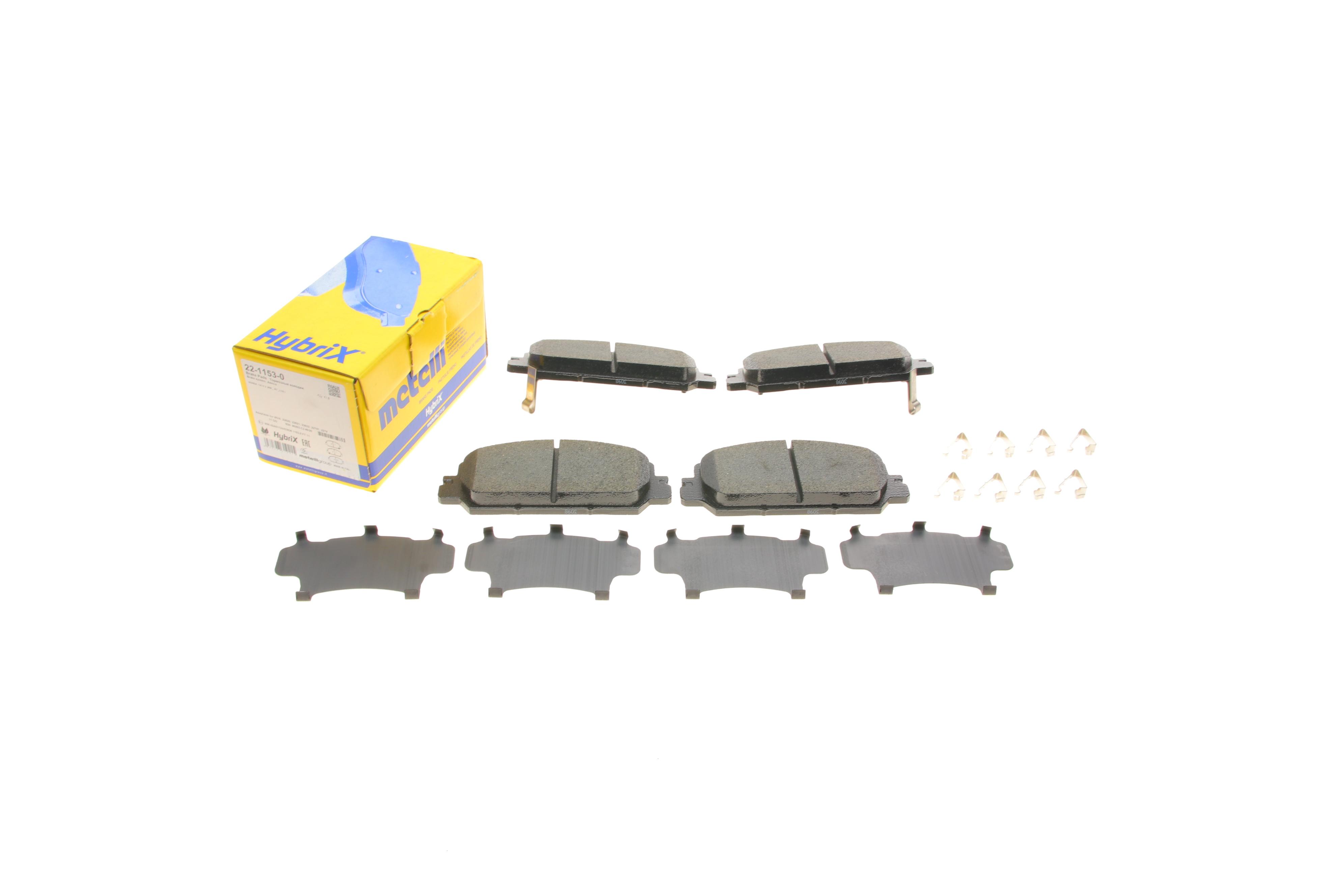 Колодки гальмівні (передні) Honda CR-V V 17-