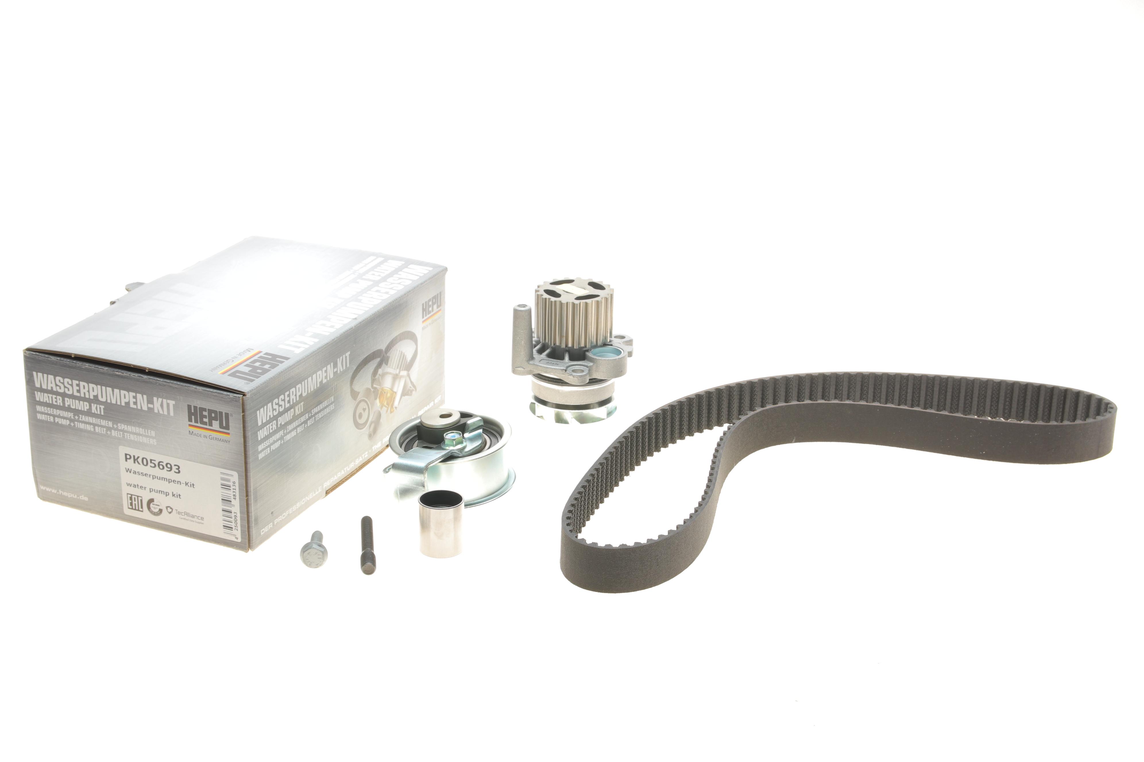 Комплект ГРМ + помпа Audi A4/Skoda Octavia/VW Passat/Golf 1.9TDI 99-10