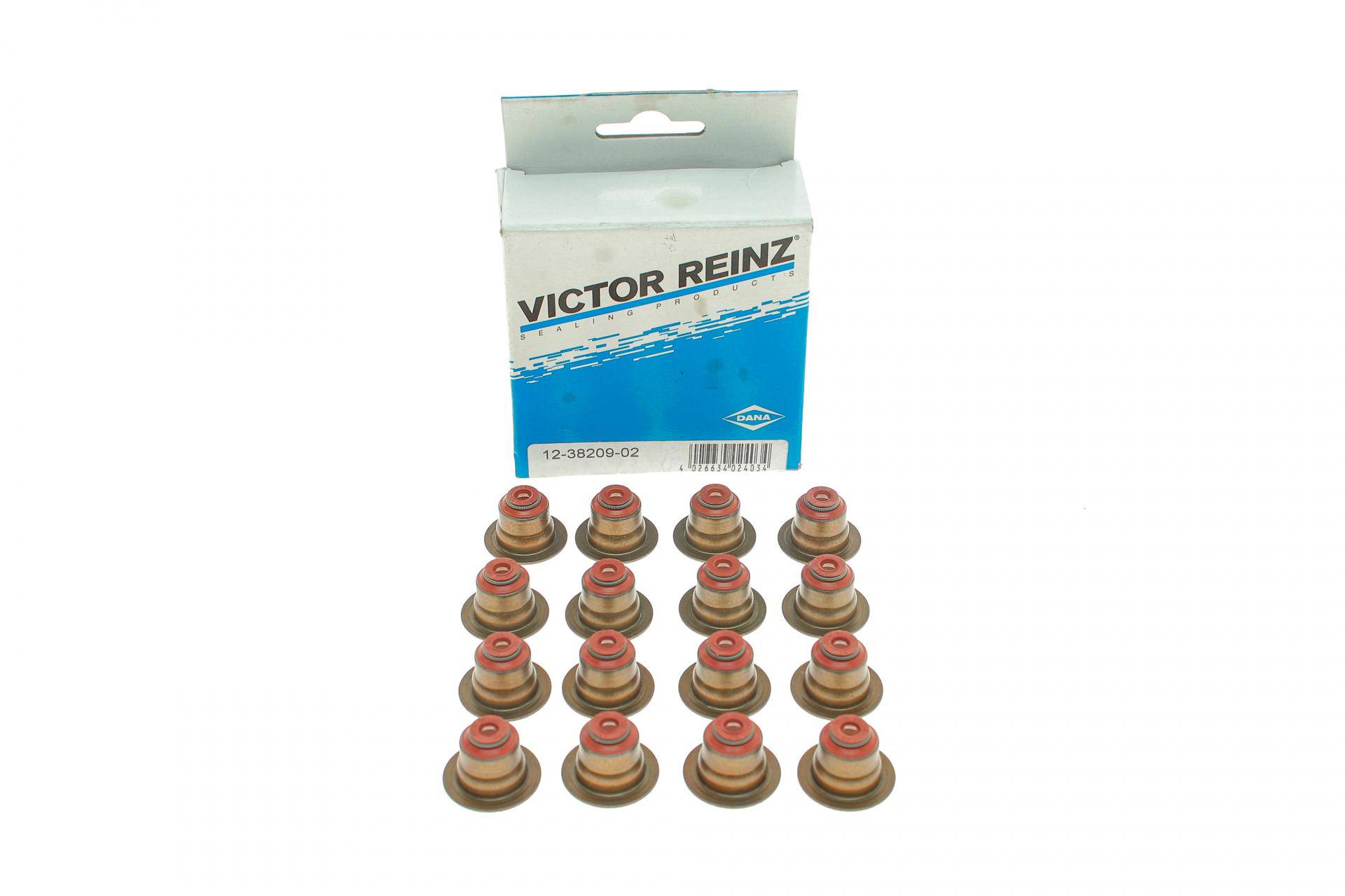 Сальник клапана (впуск/випуск) Fiat Doblo/Ducato 1.6/2.0D Multijet 11- (5x10/23,4x15,5) (к-кт 16шт)