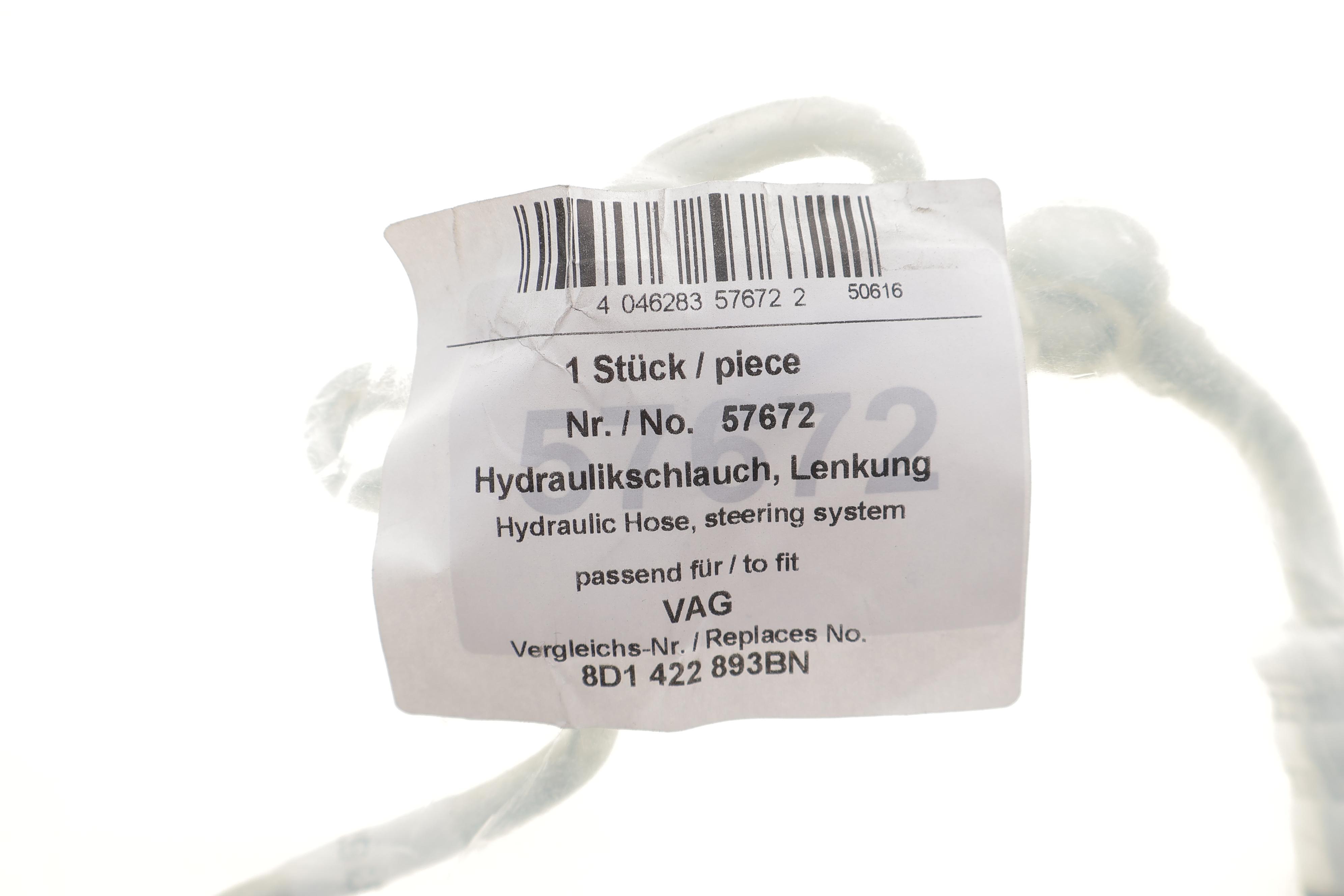 Шланг гидроусилителя Audi A4/VW Passat 1.9-2.0 TDI 00-05