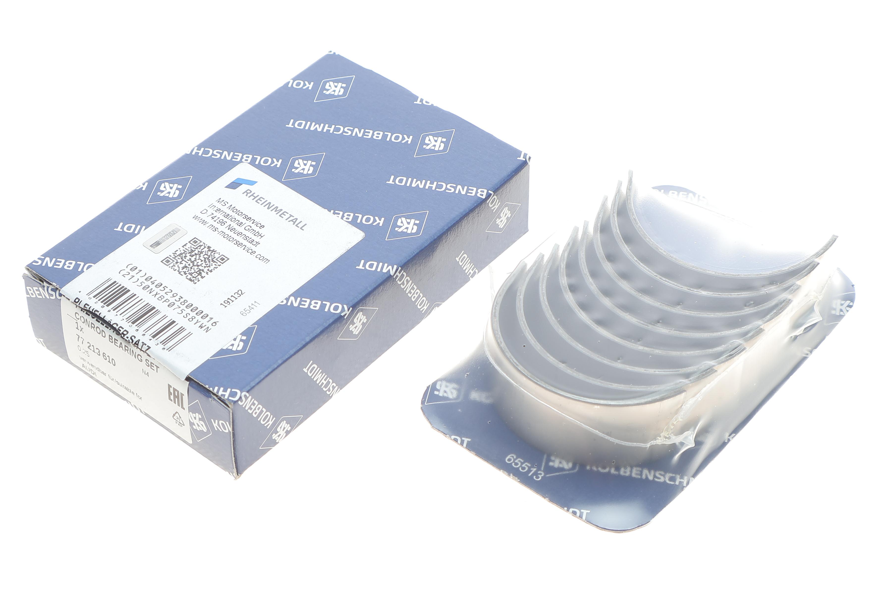 Вкладиші шатунні VW T4 1.9TDI 91-03 (+0.25)