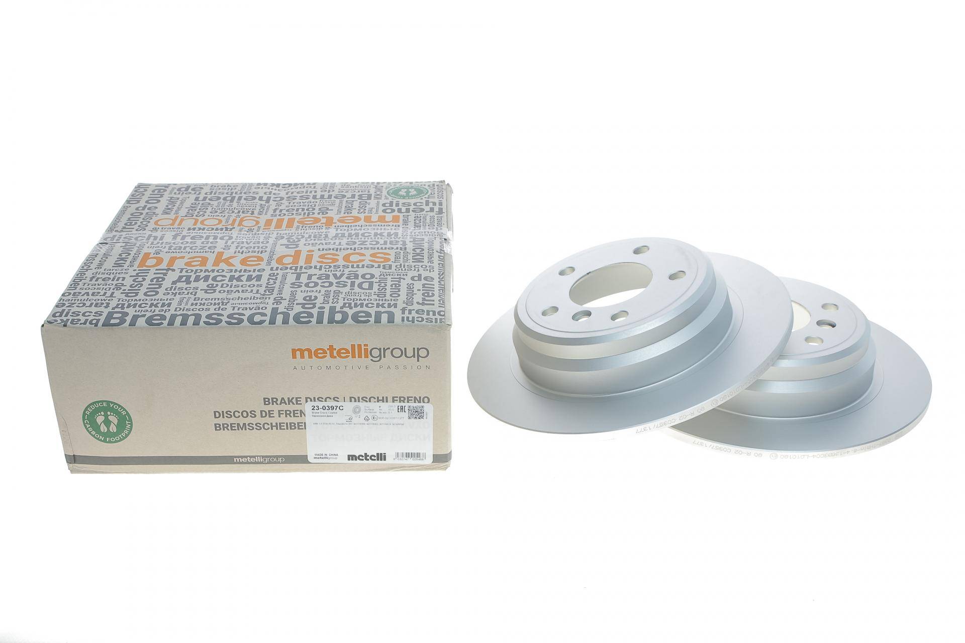 Диск гальмівний (задній) BMW 5 (E39) 95-03 (298x10)