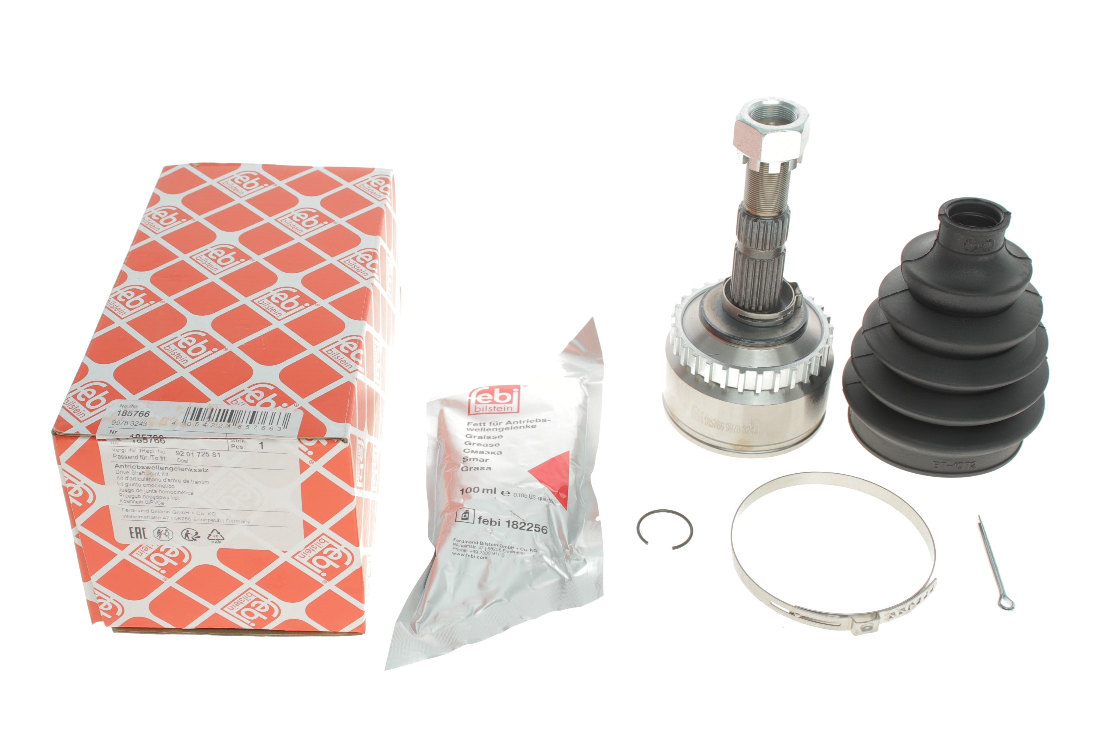 ШРКШ (зовнішній) Opel Combo 1.3CDTI/1.7DTI 01- (22x23zx29T) (+ABS)