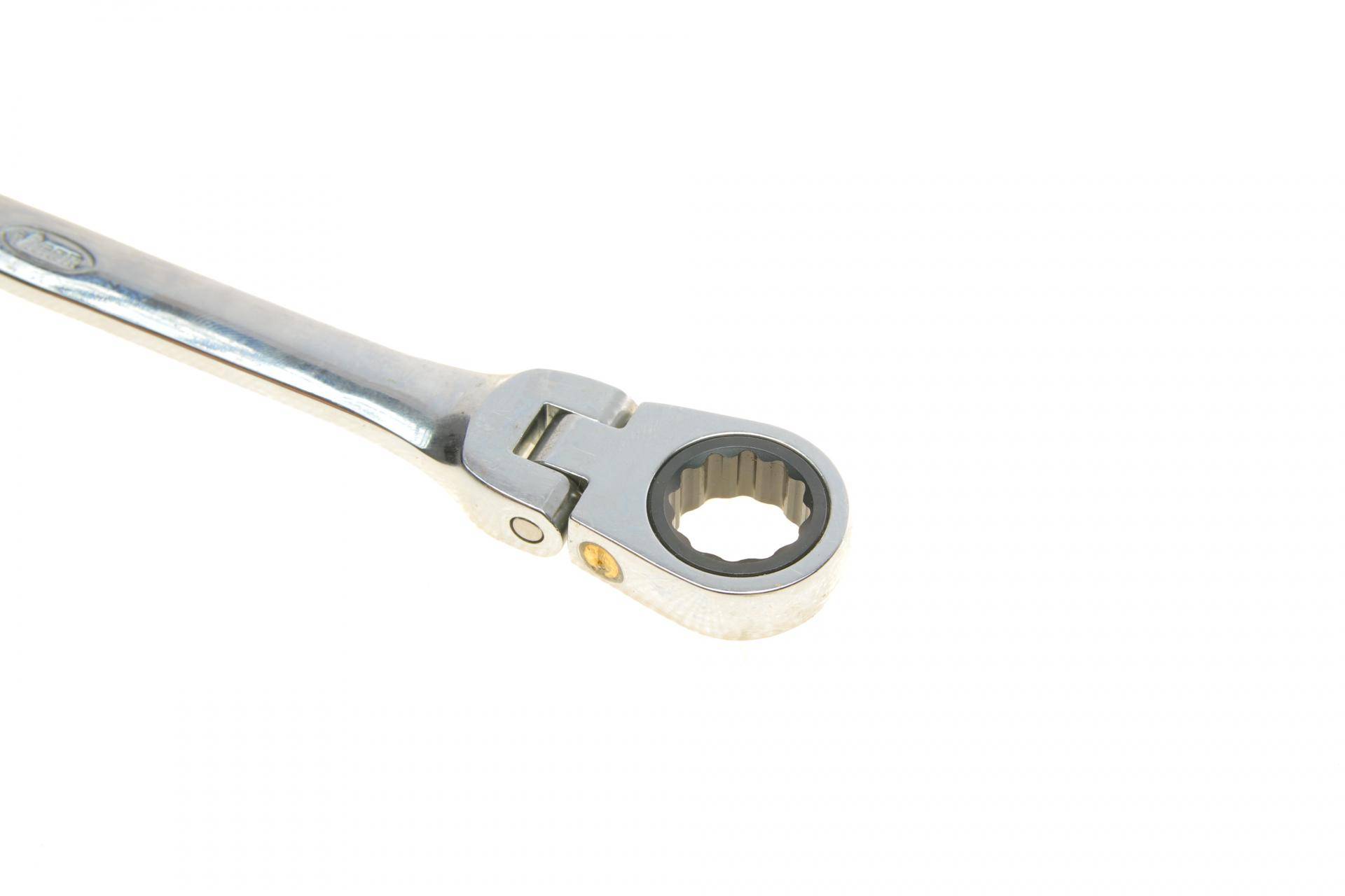 Ключ ріжково-накидний з тріскачкою 13 мм 72 зуб. L-180 мм