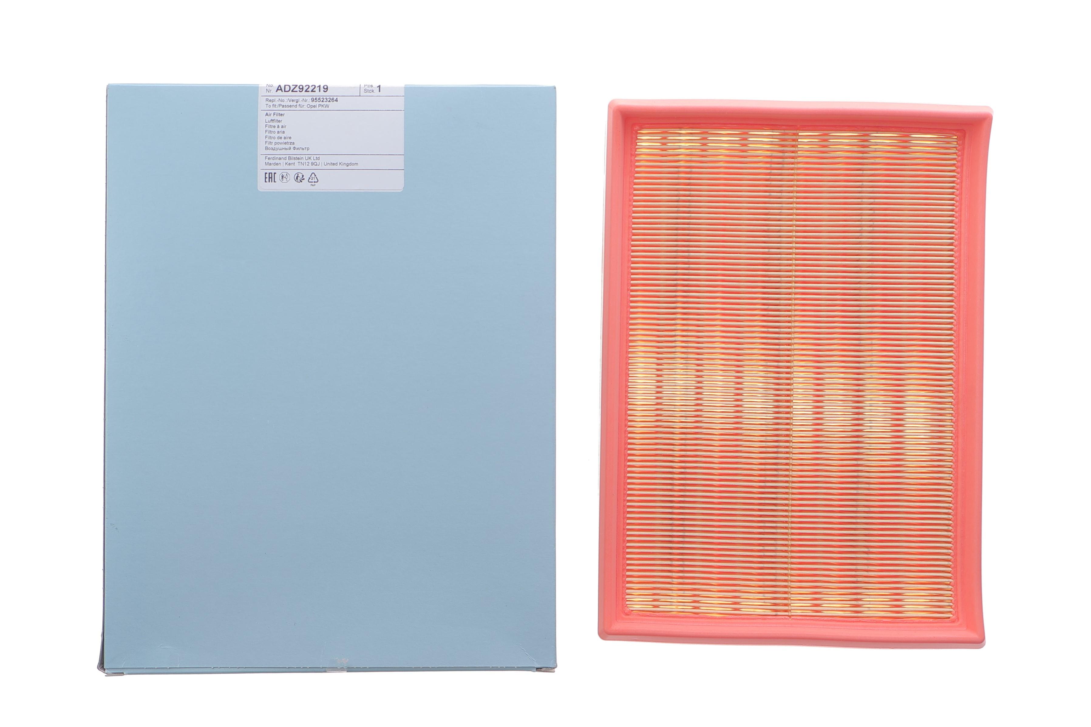 Фільтр повітряний Opel Combo 1.3CDTI/1.4/1.6/CNG/1.7CDTI 04-12/Corsa C 1.0-1.4/1.3-1.7CDTI/1.8 00-07