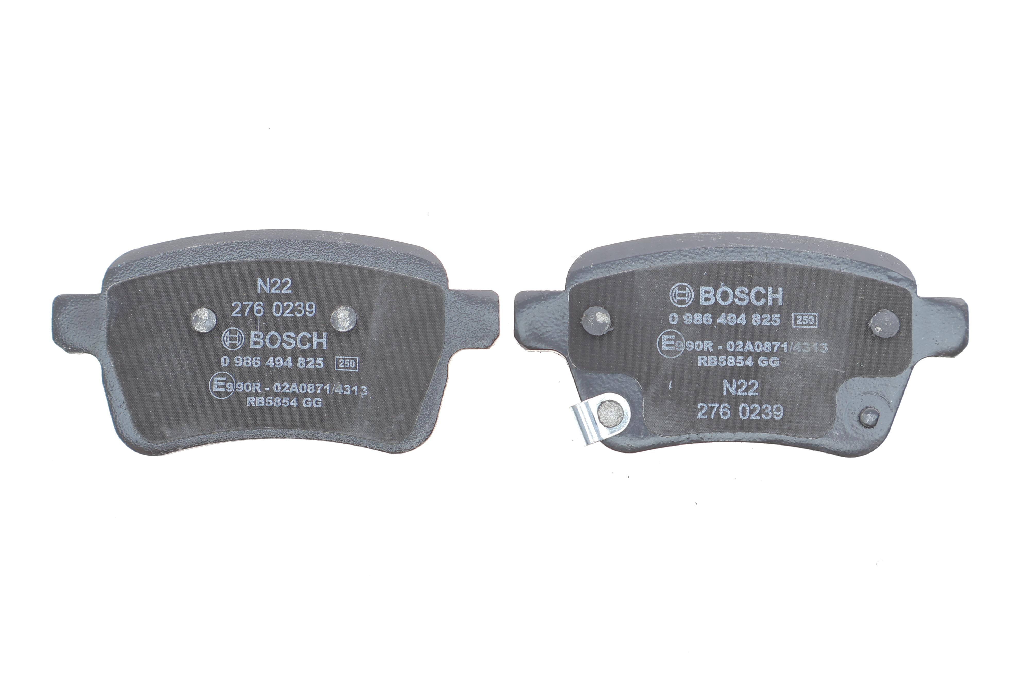 Колодки тормозные (задние) Fiat 500L 13-/Tipo 15-/Opel Corsa E 14- заменен на 0 986 494 747