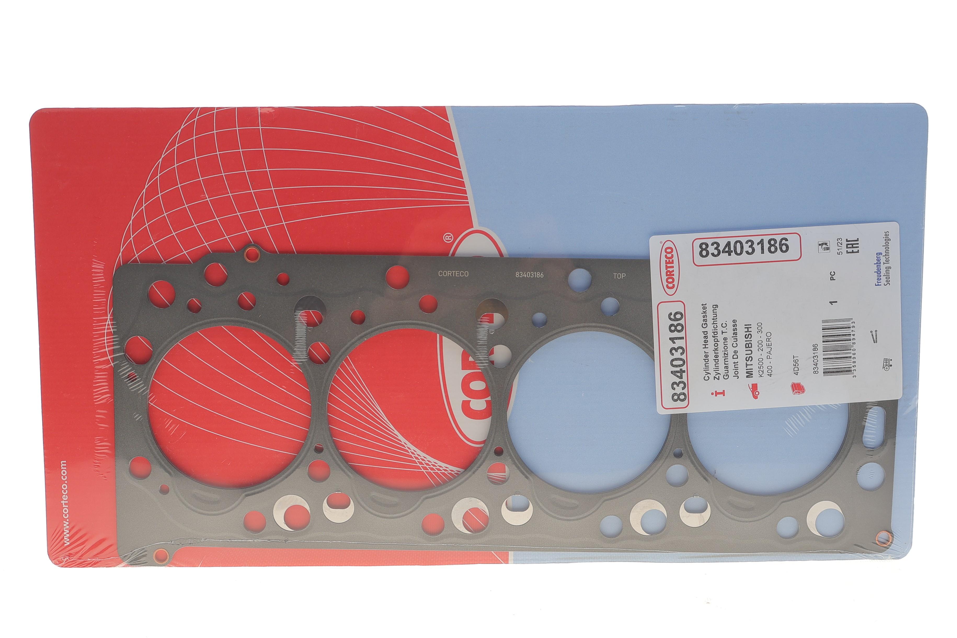 Прокладка ГБЦ Mitsubishi L200 2.5D 01-07 (1,55mm) (5 меток)