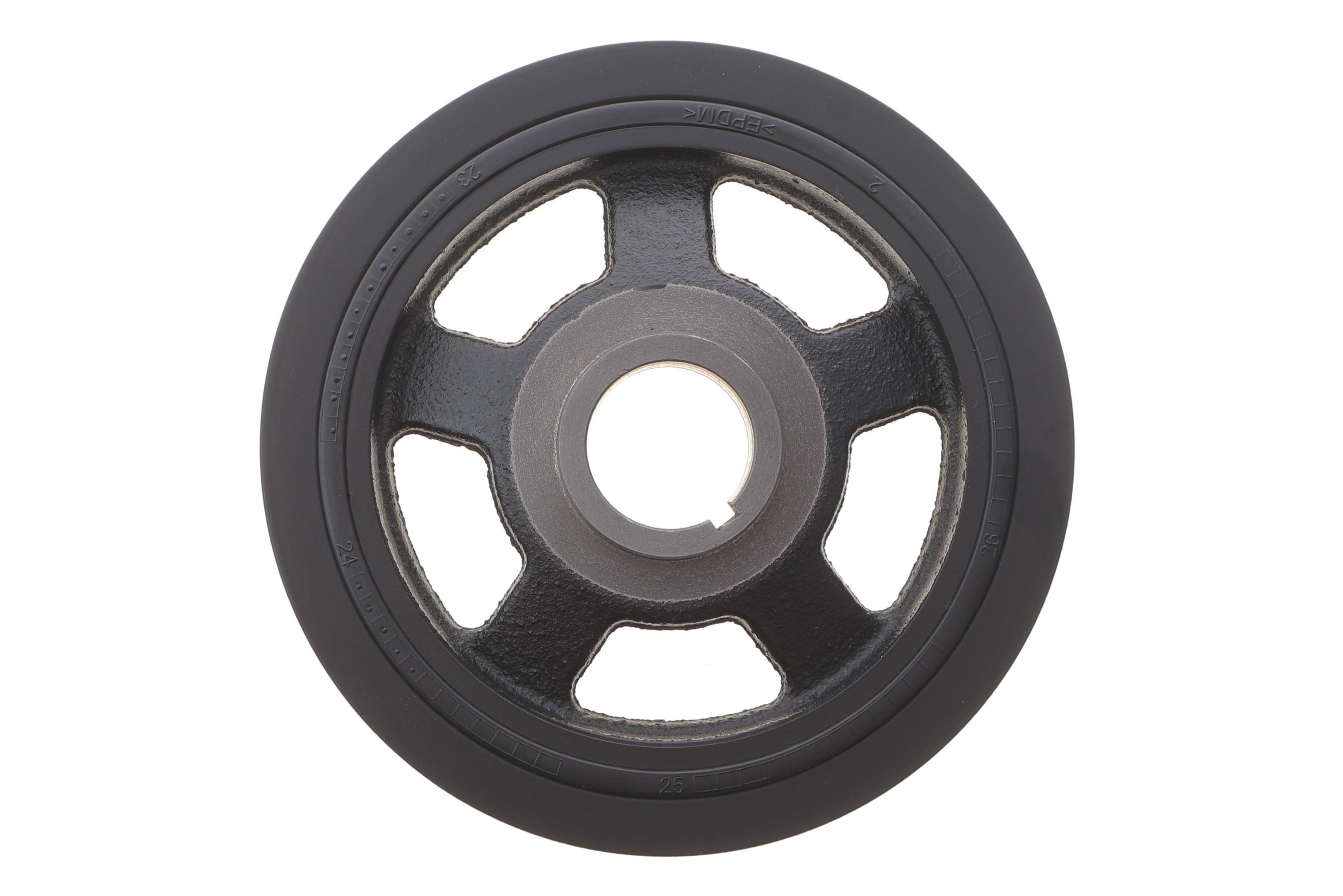 Шків колінвалу Hyundai Accent/Kia Rio/Sportage 1.1-1.7 CRDi 04-