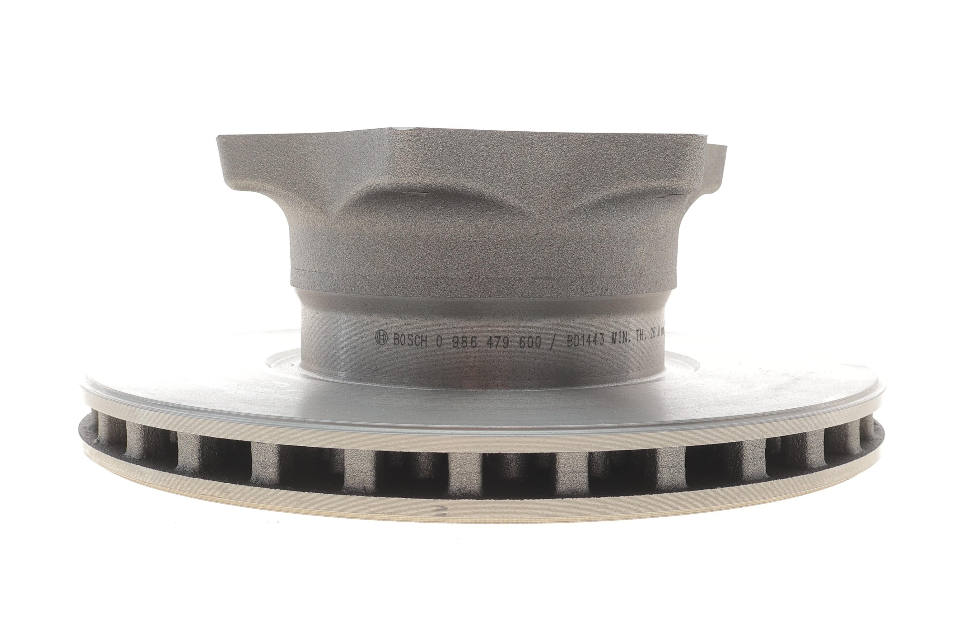 Диск гальмівний (задній) MB Vario (324х30) 96- 17.5" (вентильований)