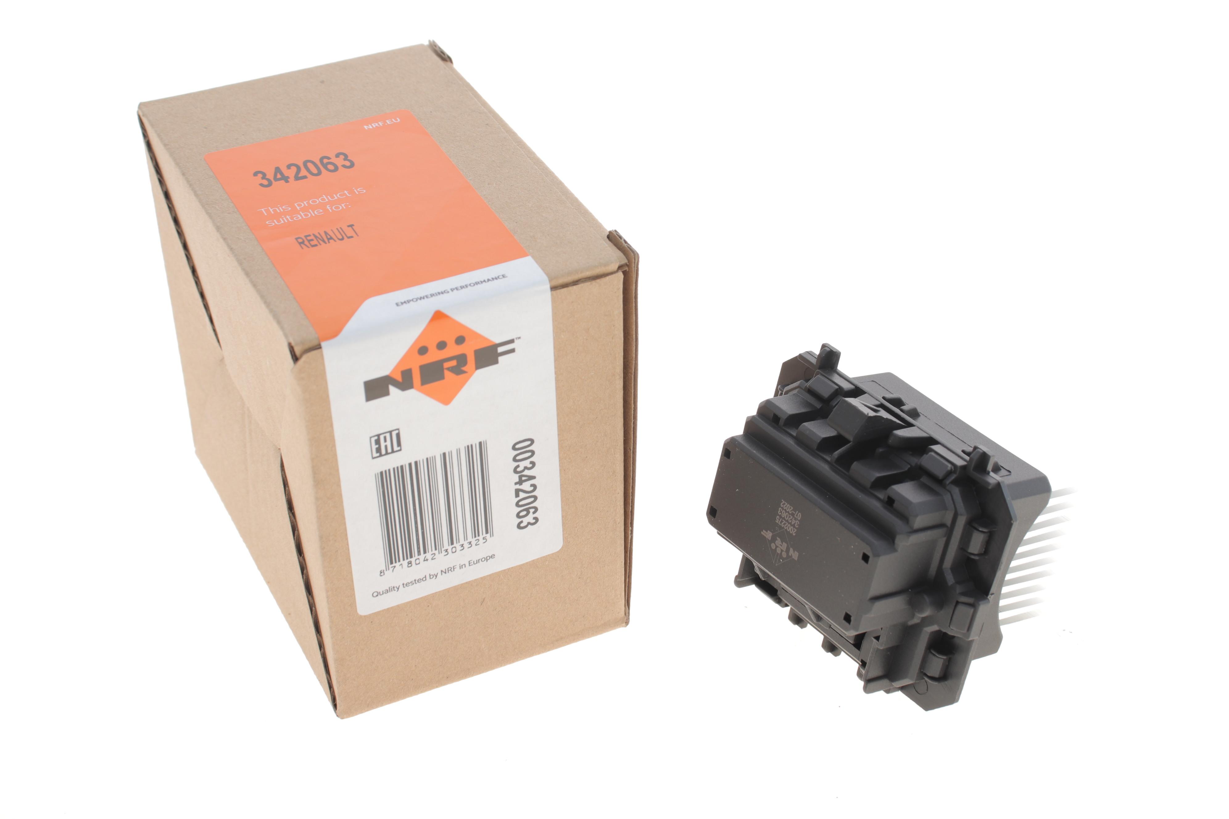 Резистор вентилятора печки Citroen C4/Peugeot 508 04-/ Renault Megane 3 08-