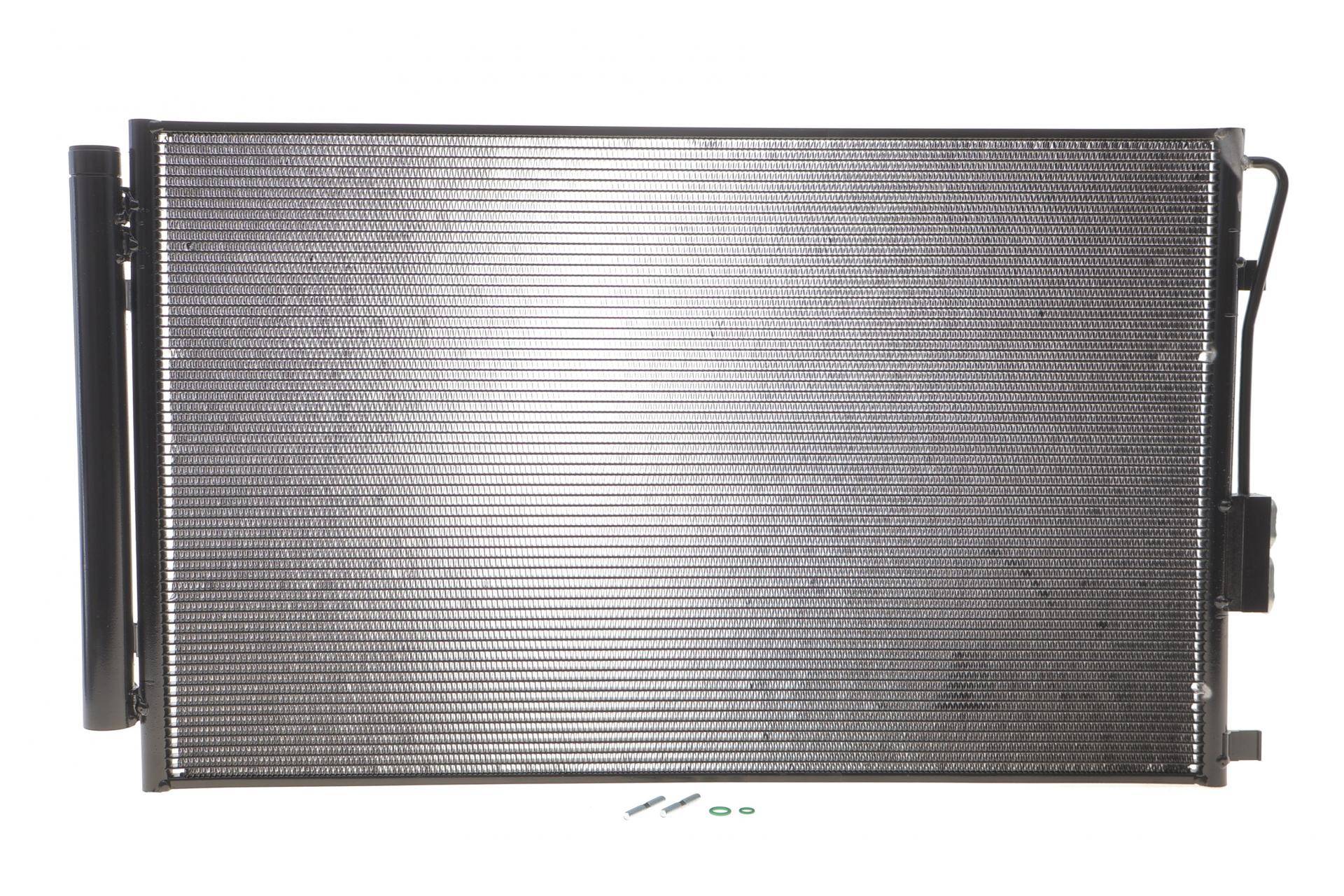 Радіатор кондиціонера (з осушувачем) Hyundai Santa Fe 2.2 CRDi/ 2.4 09-18