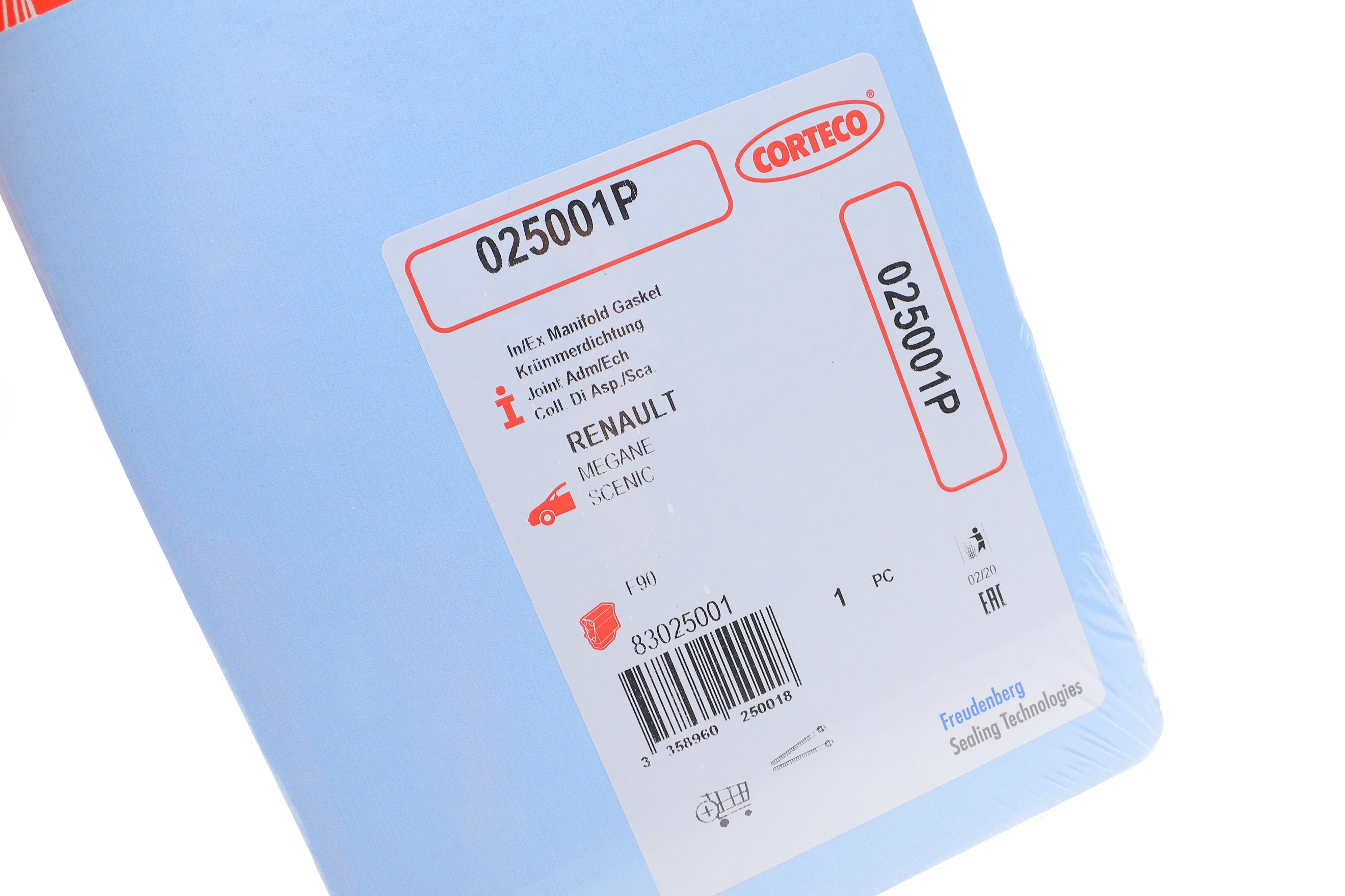 Прокладка колектора впускного/випускного Renault Trafic 1.9dCi 01- (F9Q)