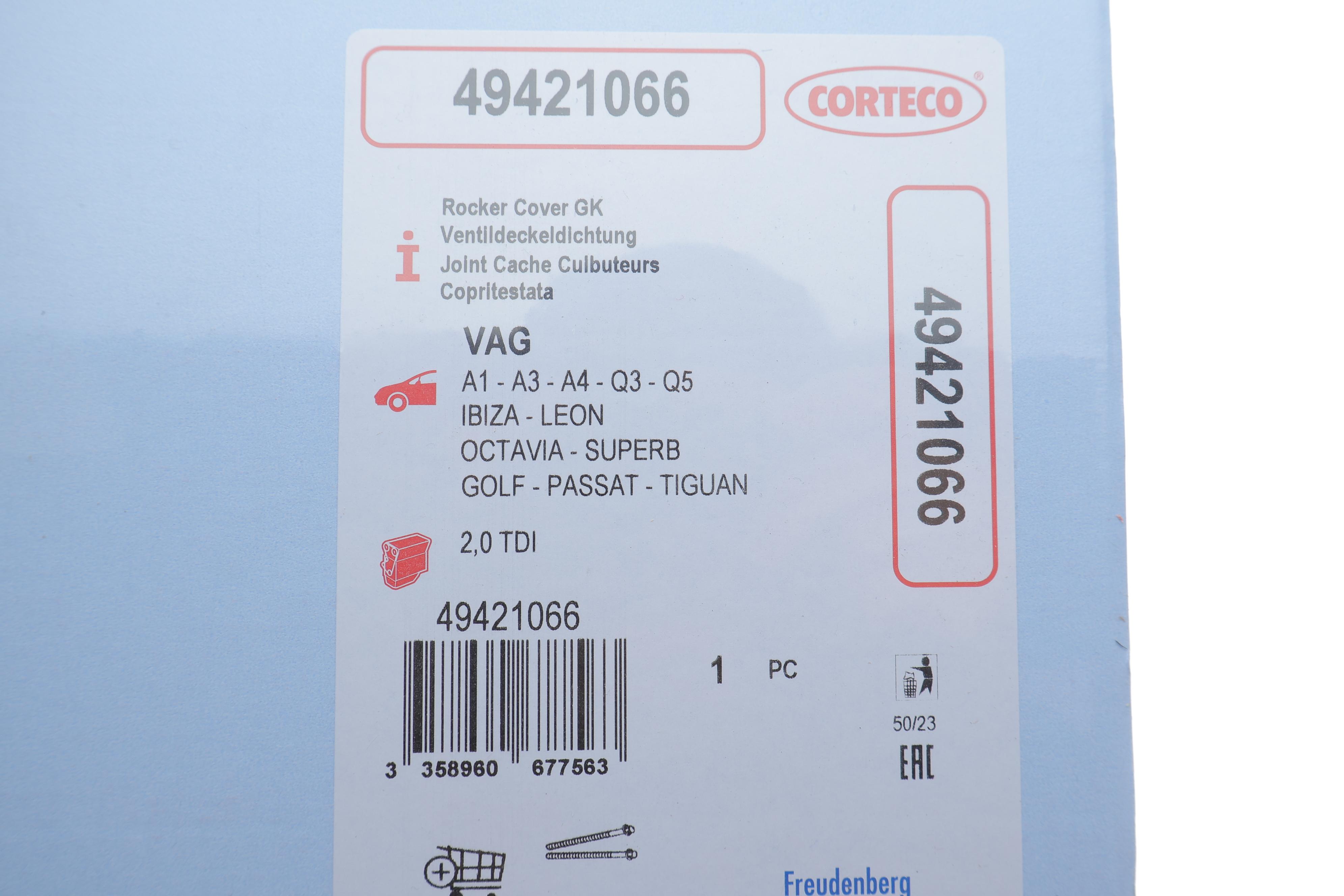 Прокладка кришки клапанів VW Caddy 2.0 TDI 15-