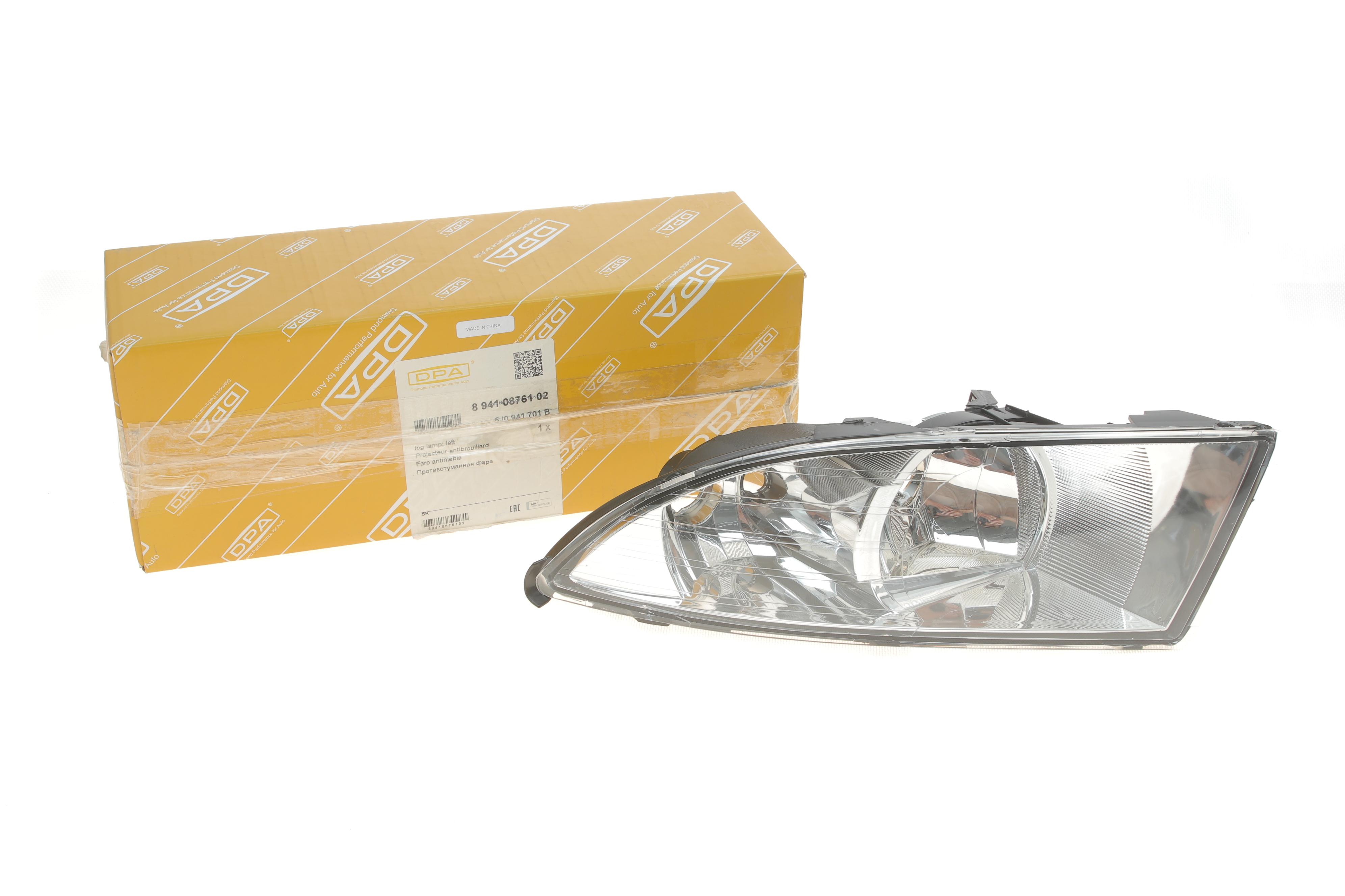 Фара противотуманная Skoda Fabia/Roomster 06-15 (L)