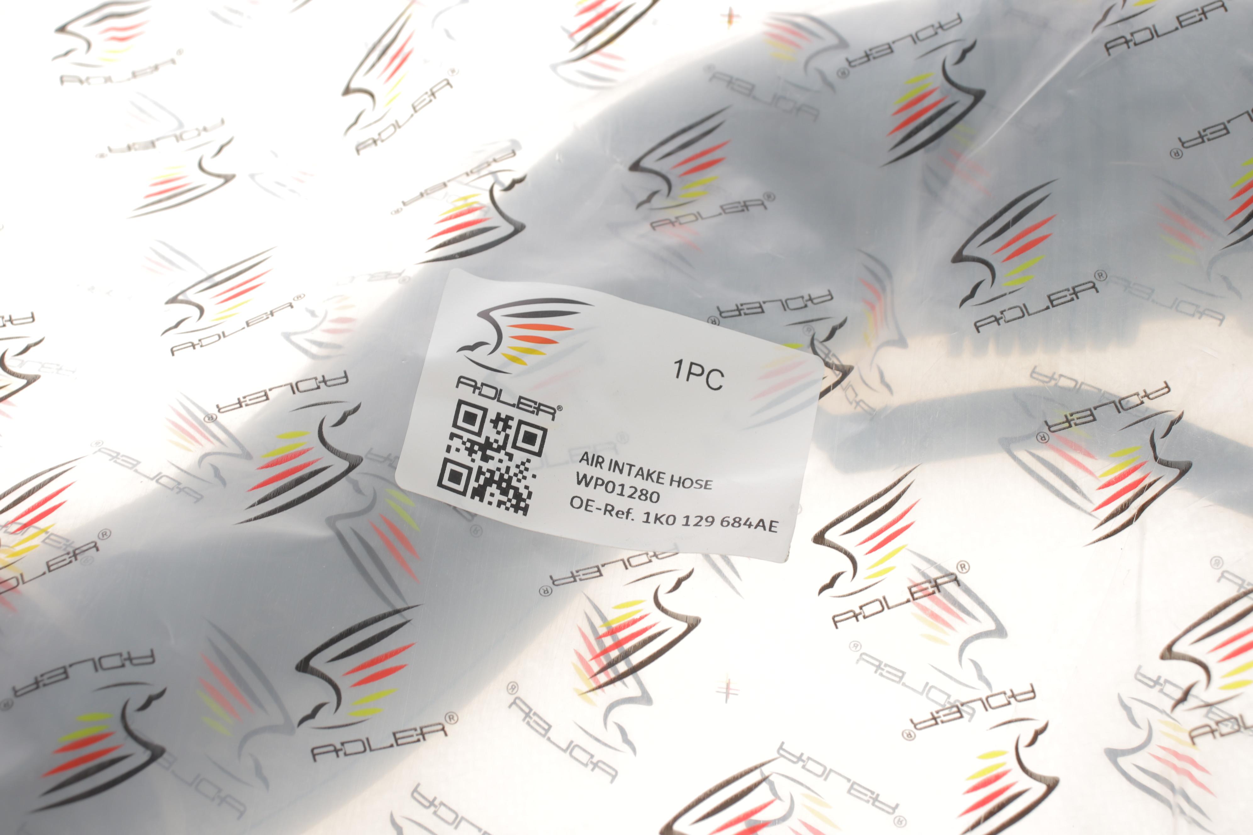 Патрубок фильтра воздушного VW Caddy III 1.6 04-15