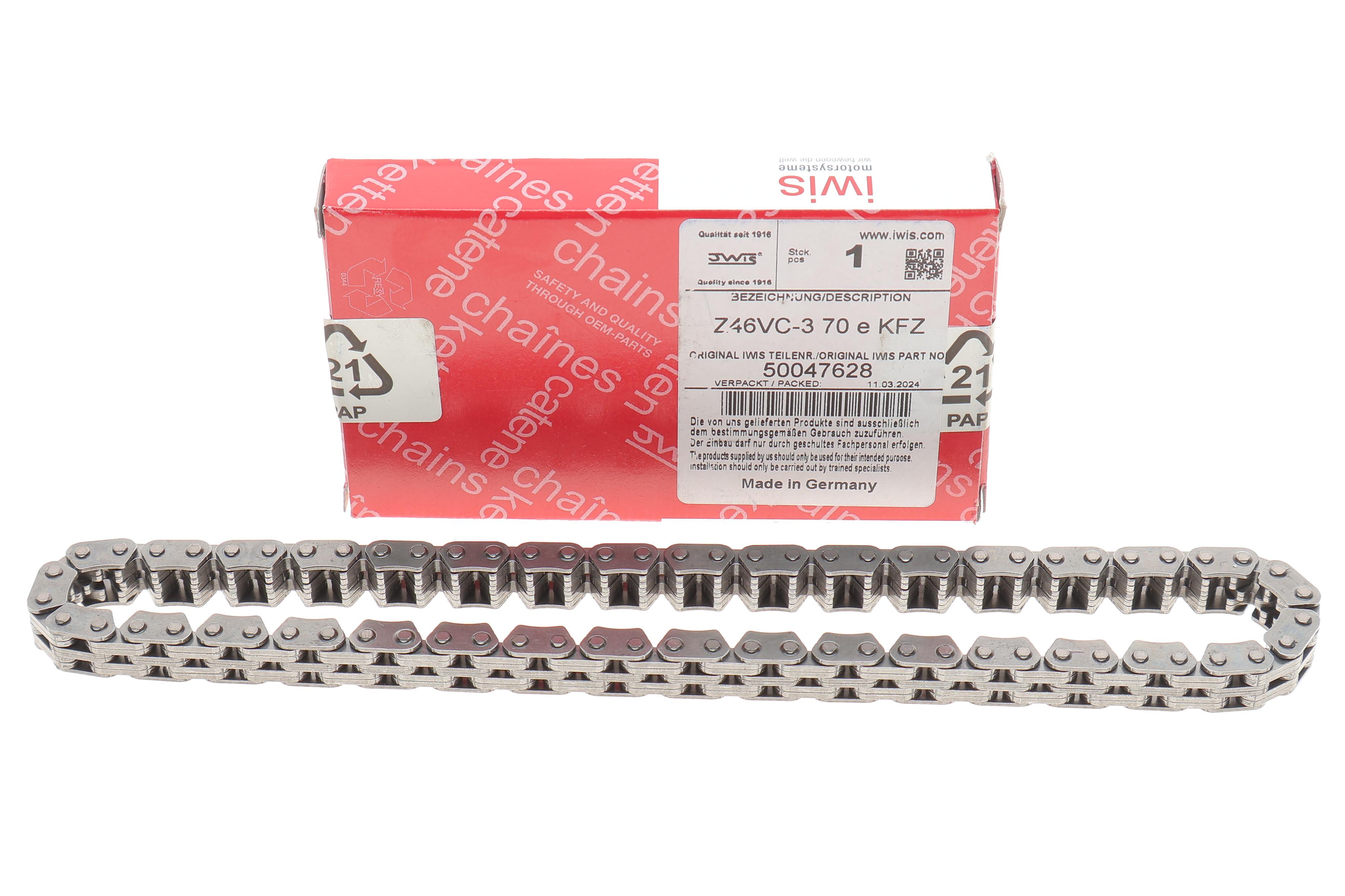 Ланцюг насосу масляного VW Caddy/Golf VI 1.2TSI 10-