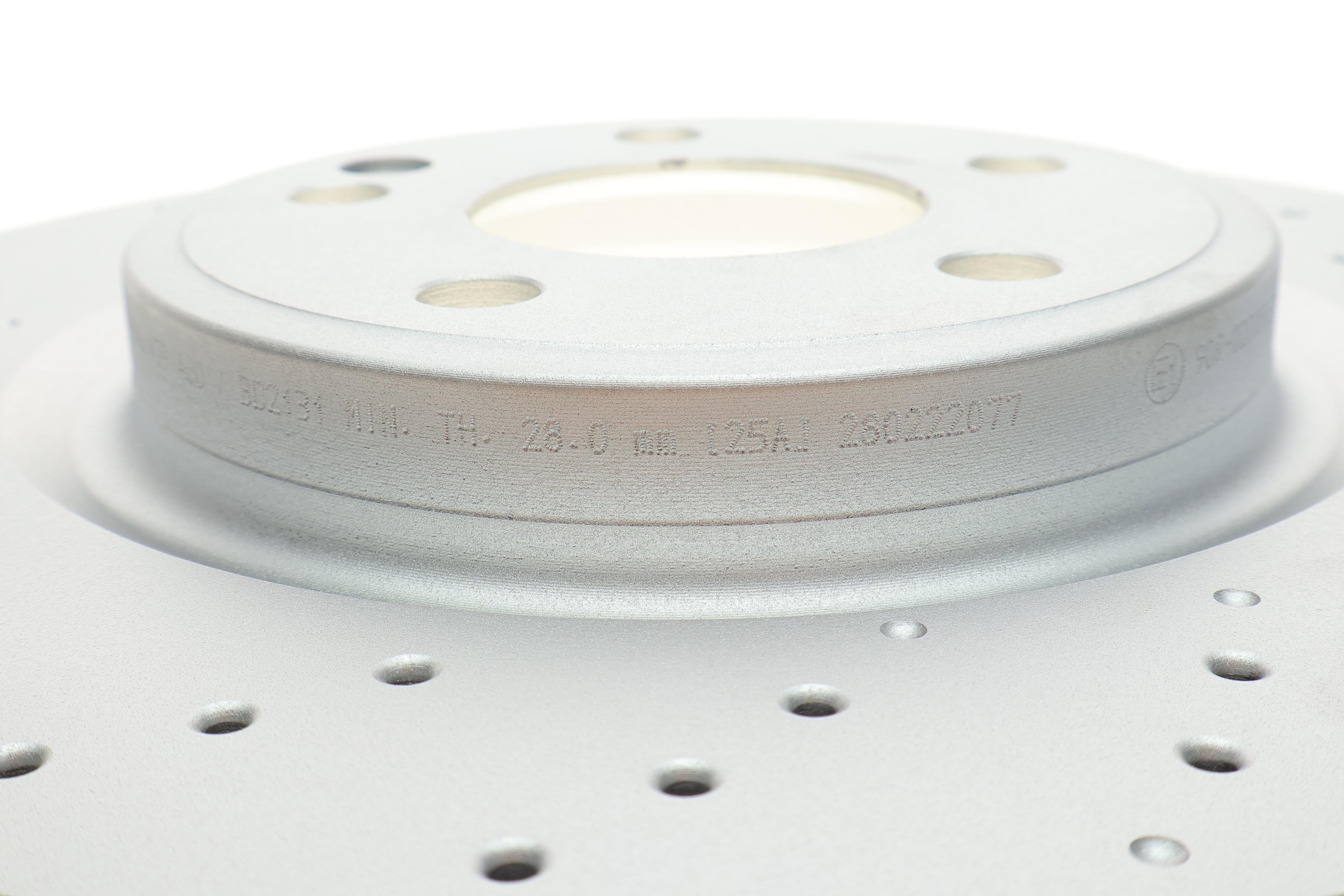 Диск тормозной (передний) MB A-class (W176)/B-class (W246/W242) 11- (320х30) (вентилируемый)