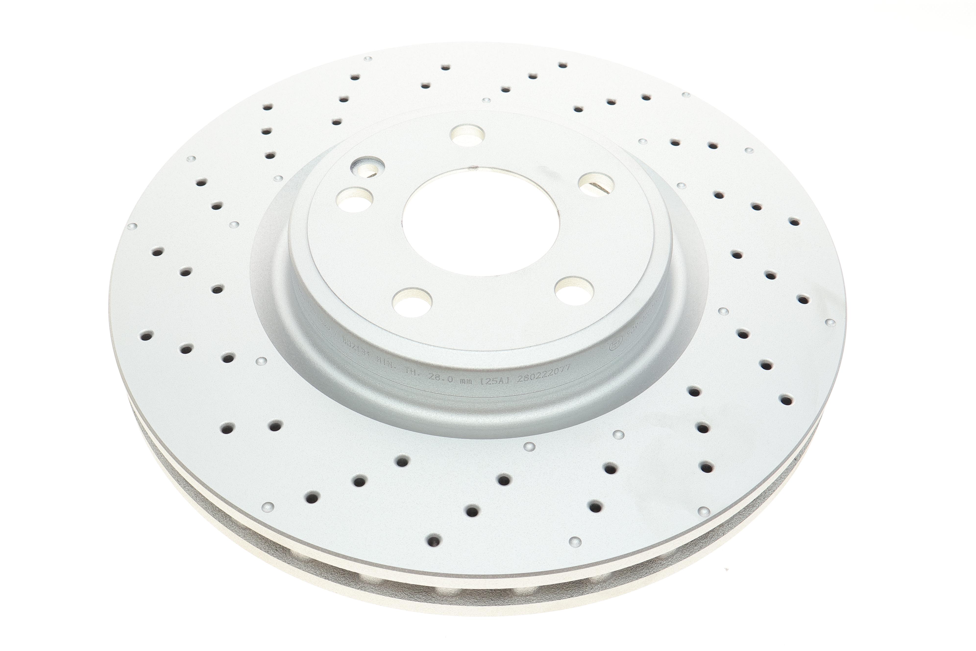 Диск тормозной (передний) MB A-class (W176)/B-class (W246/W242) 11- (320х30) (вентилируемый)