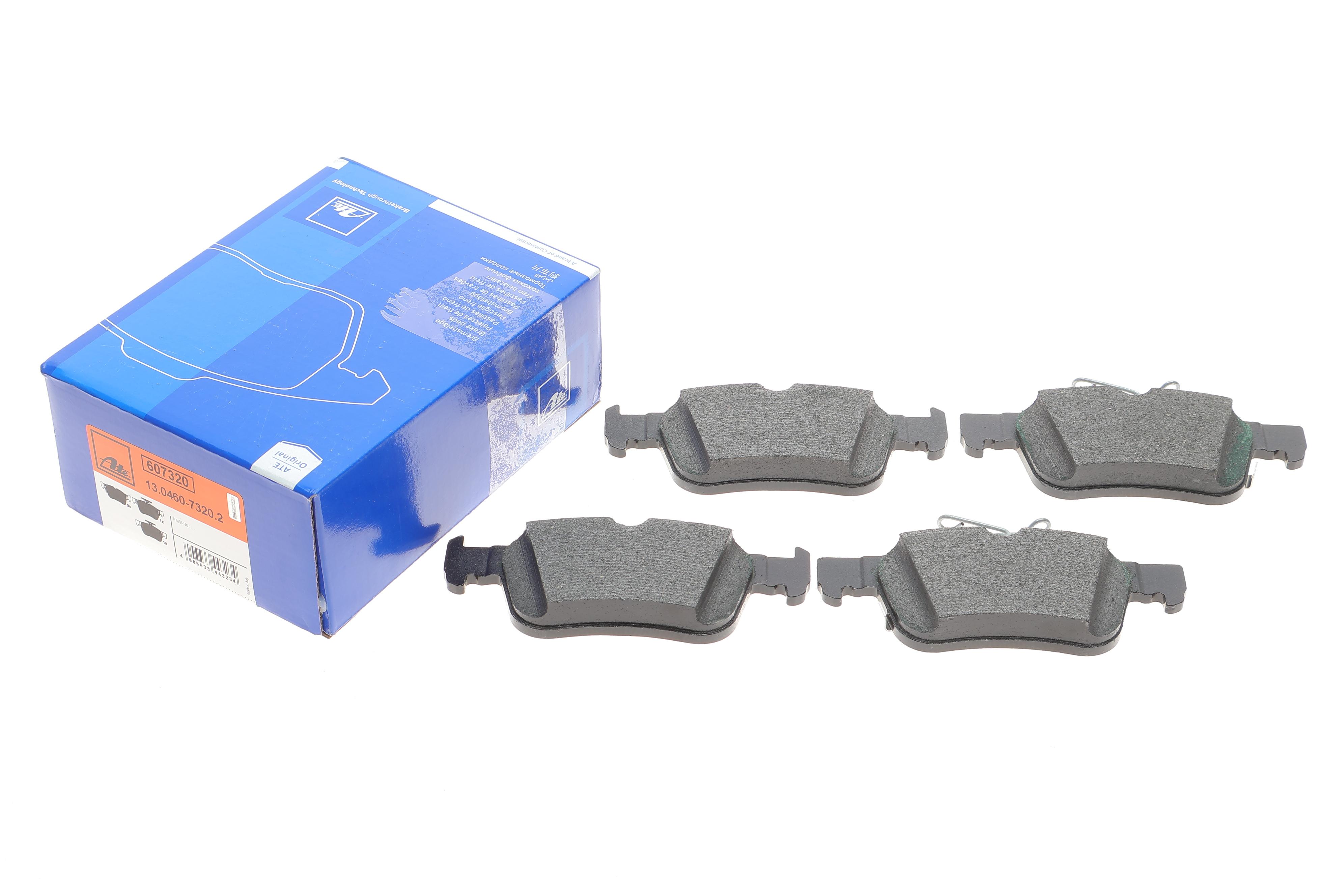 Колодки гальмівні (задні) Ford Mondeo 12- /Galaxy/S-Max 15-/Kuga 13- (Ate)