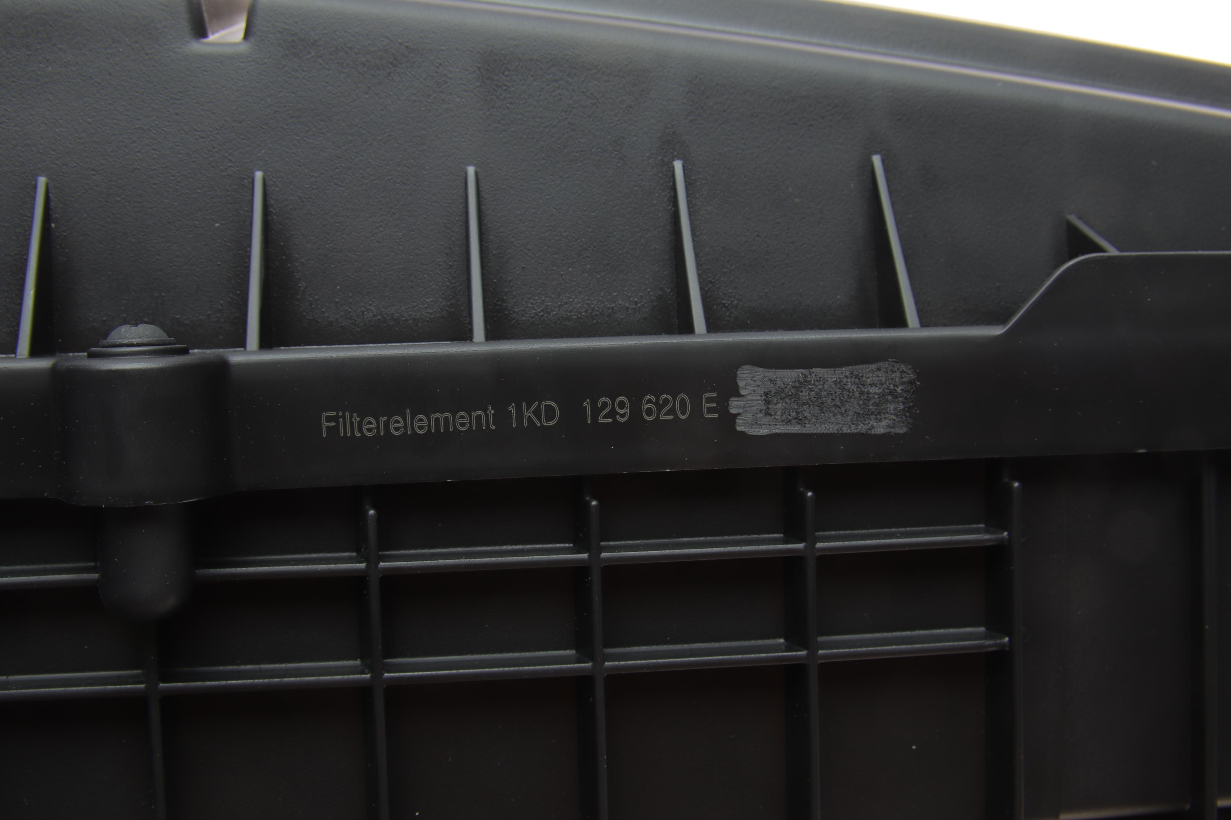 Корпус фильтра воздушного VW Golf 2.0TFSI/TDI/GTI 04-13/Passat 1.8/2.0TSI 07-15 (OE VAG)