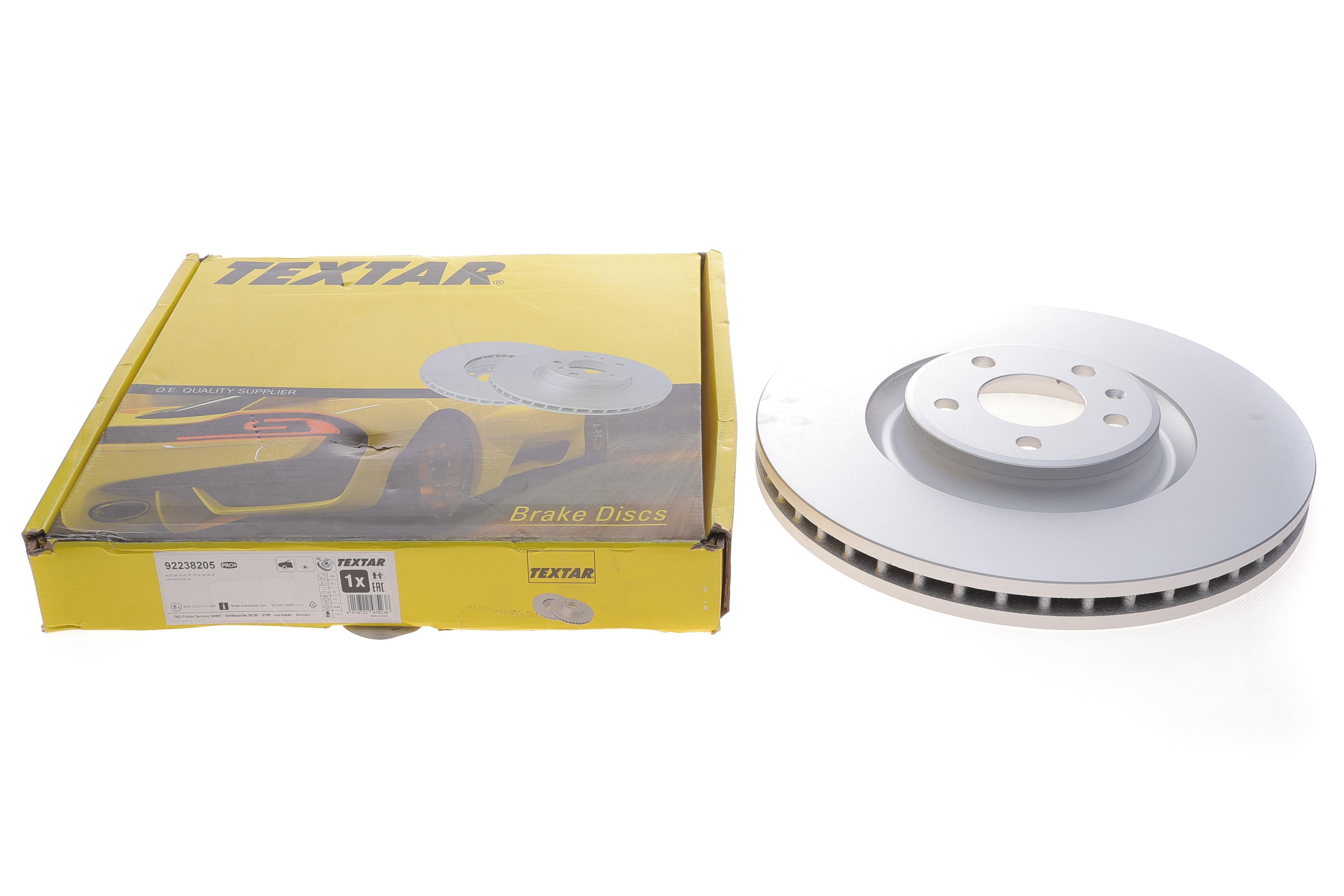 Диск гальмівний (передній) Audi A6/A7 Sportback 10- (356х34) PRO+