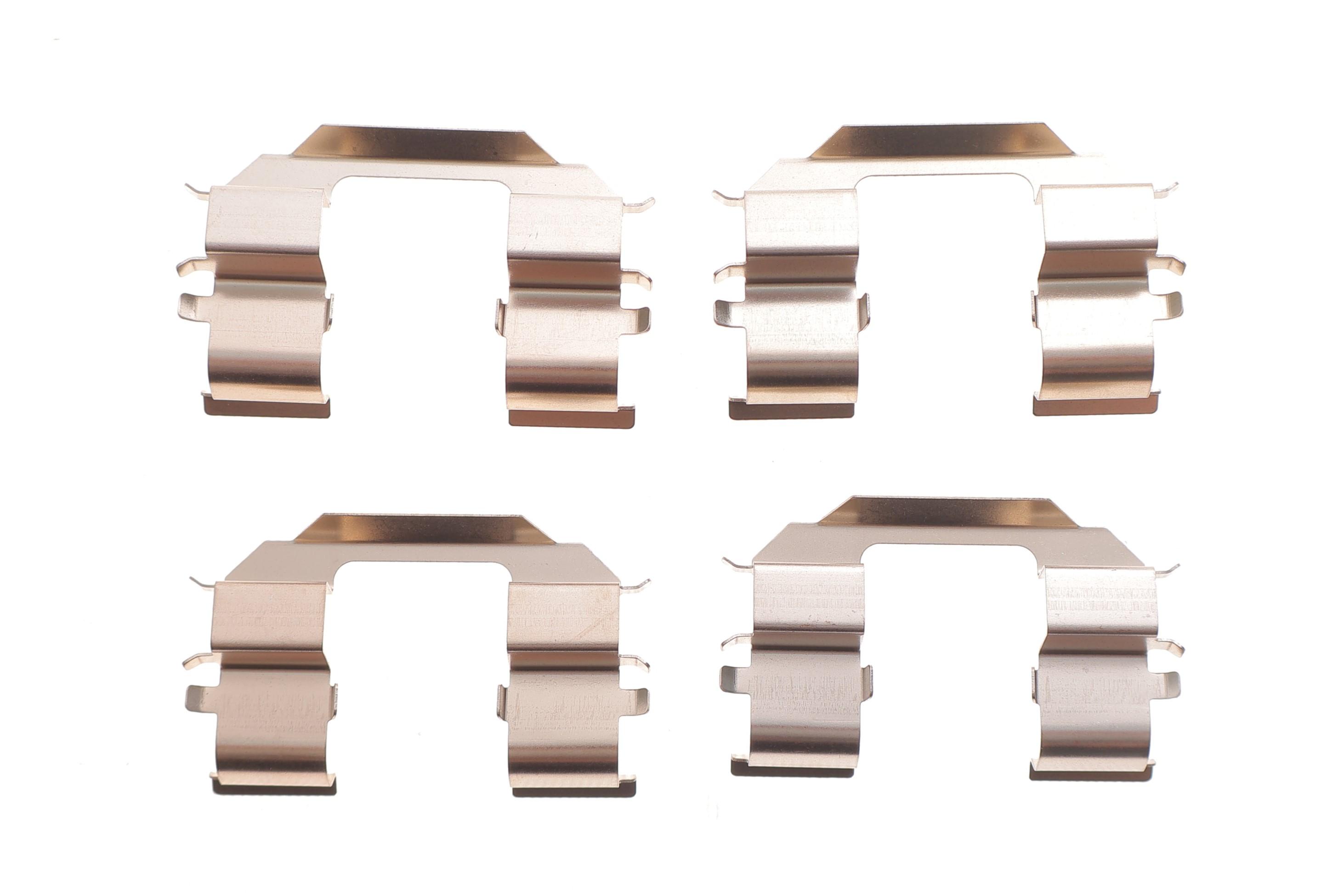 Планка супорта (переднього) прижимна (к-кт) Chevrolet Aveo 02- (Akeb)