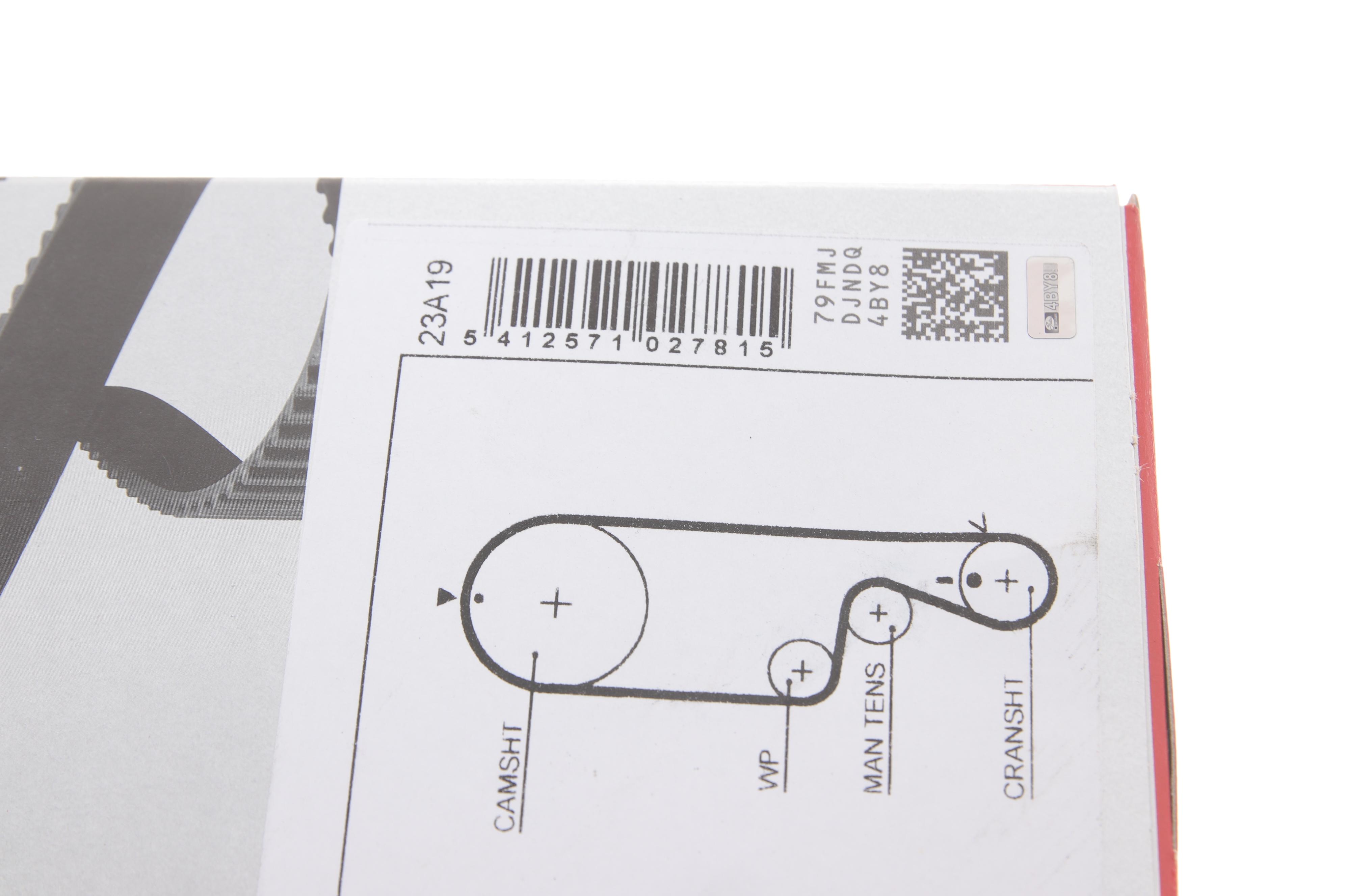 Ремінь ГРМ Daewoo Matiz/Mitsubishi Colt 1.0/1.3i 95-03