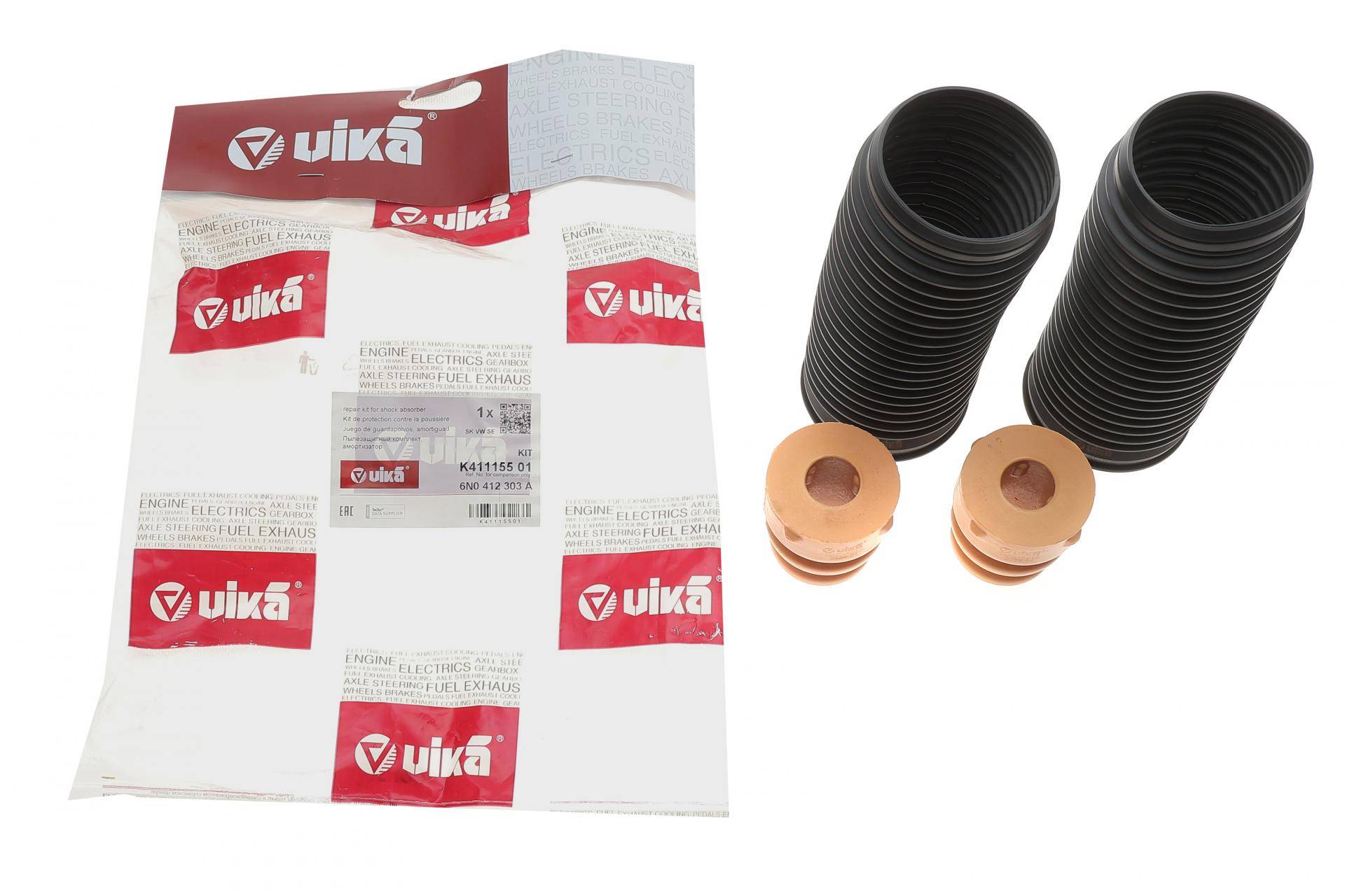 Пильник + відбійник амортизатора (переднього) VW Caddy III/Passat 04-12 (к-кт 2шт)