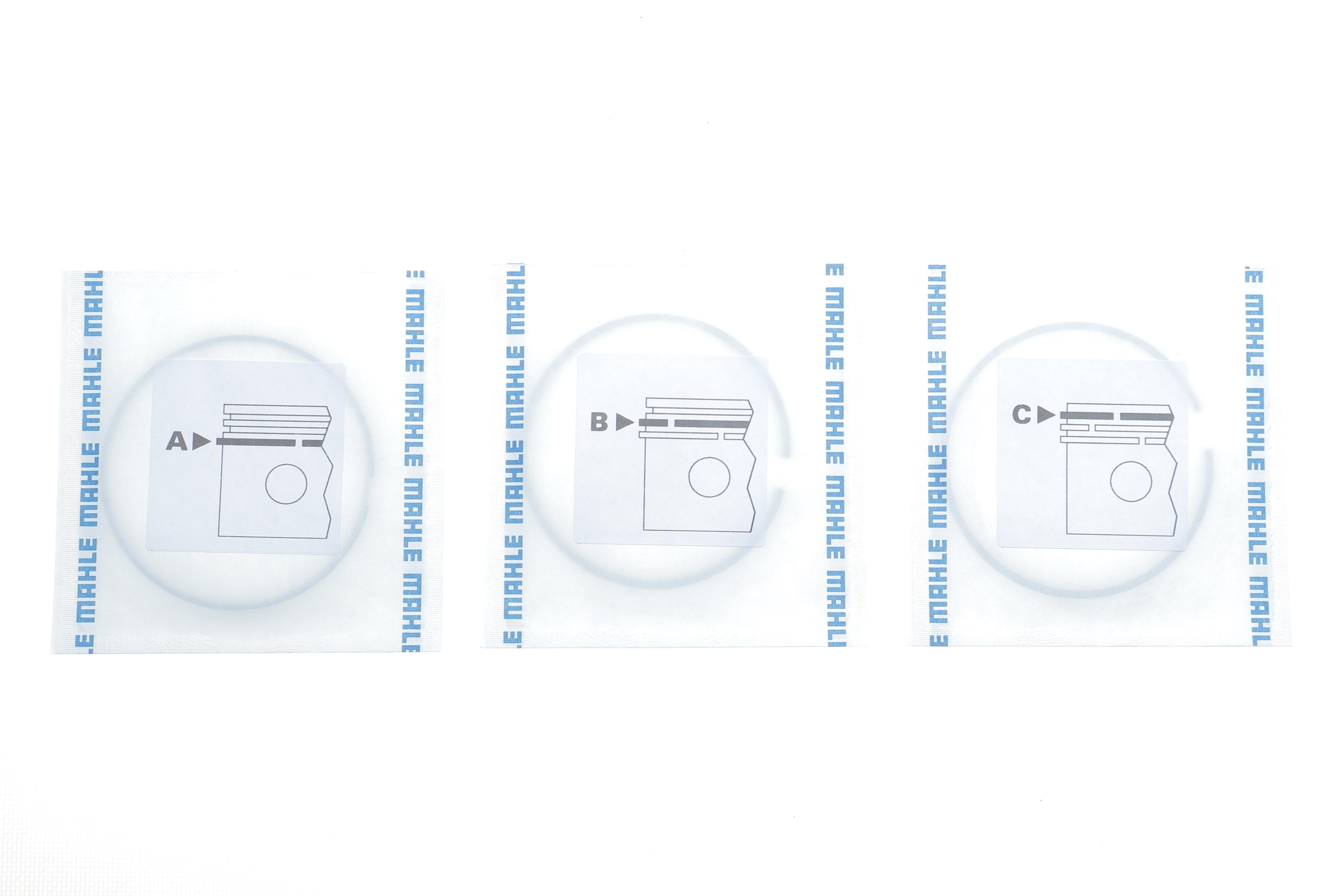 Кільця поршневі VW Toureg 3.0-4.2TDI 10-18 (83.00mm) (1.75-2-2)