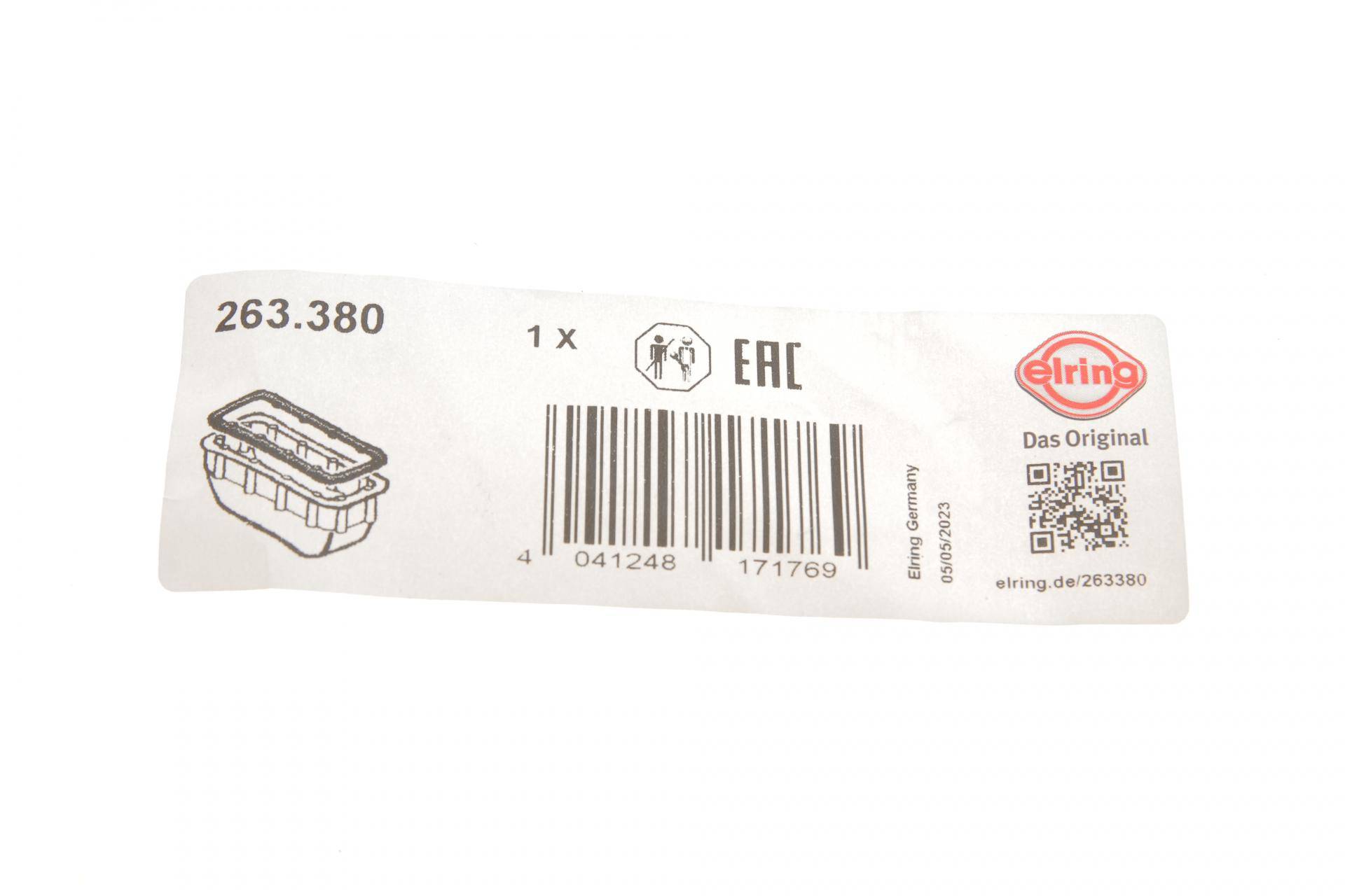 Прокладка піддона Renault Kangoo 1.5dCi