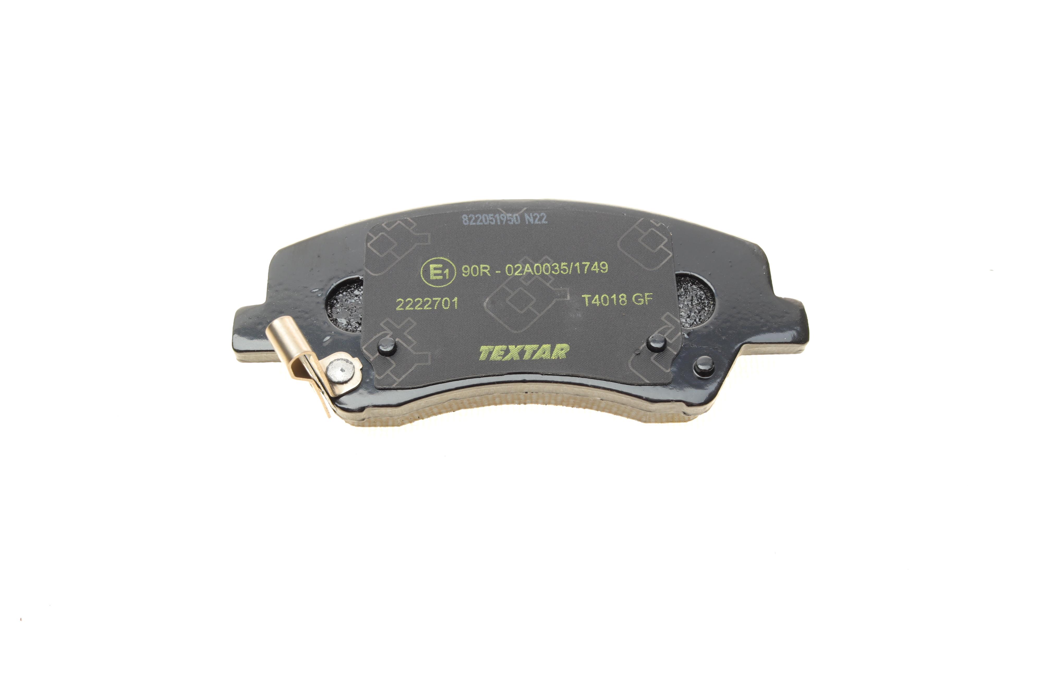 Колодки гальмівні (передні) Hyundai i20 20- /Kia Rio/Stonic 17- (Akebono) Q+