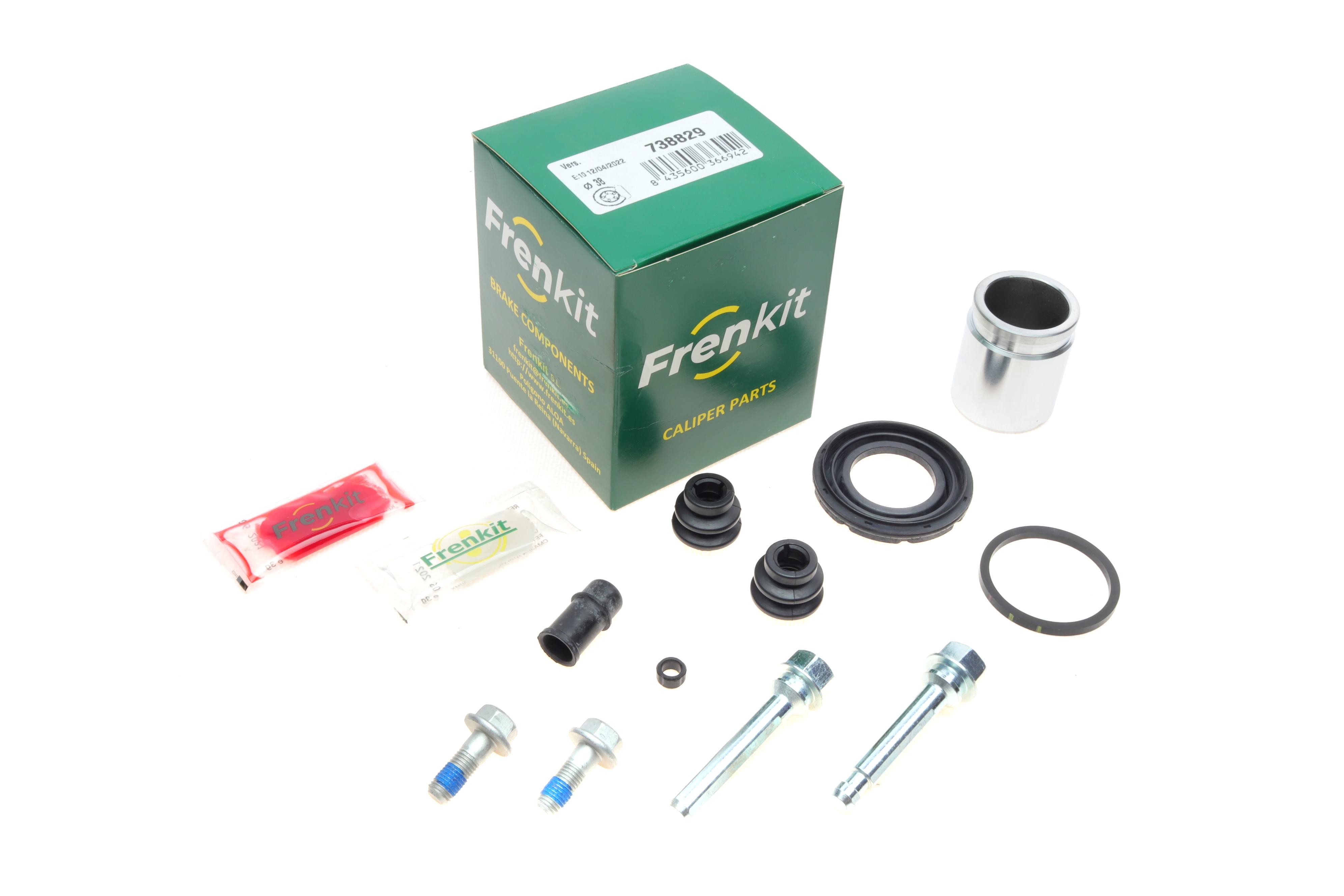 Ремкомплект супорта (заднього) Lexus RX 08-15 (d=38mm) (Advi) (+поршень/направляюча) SuperKit