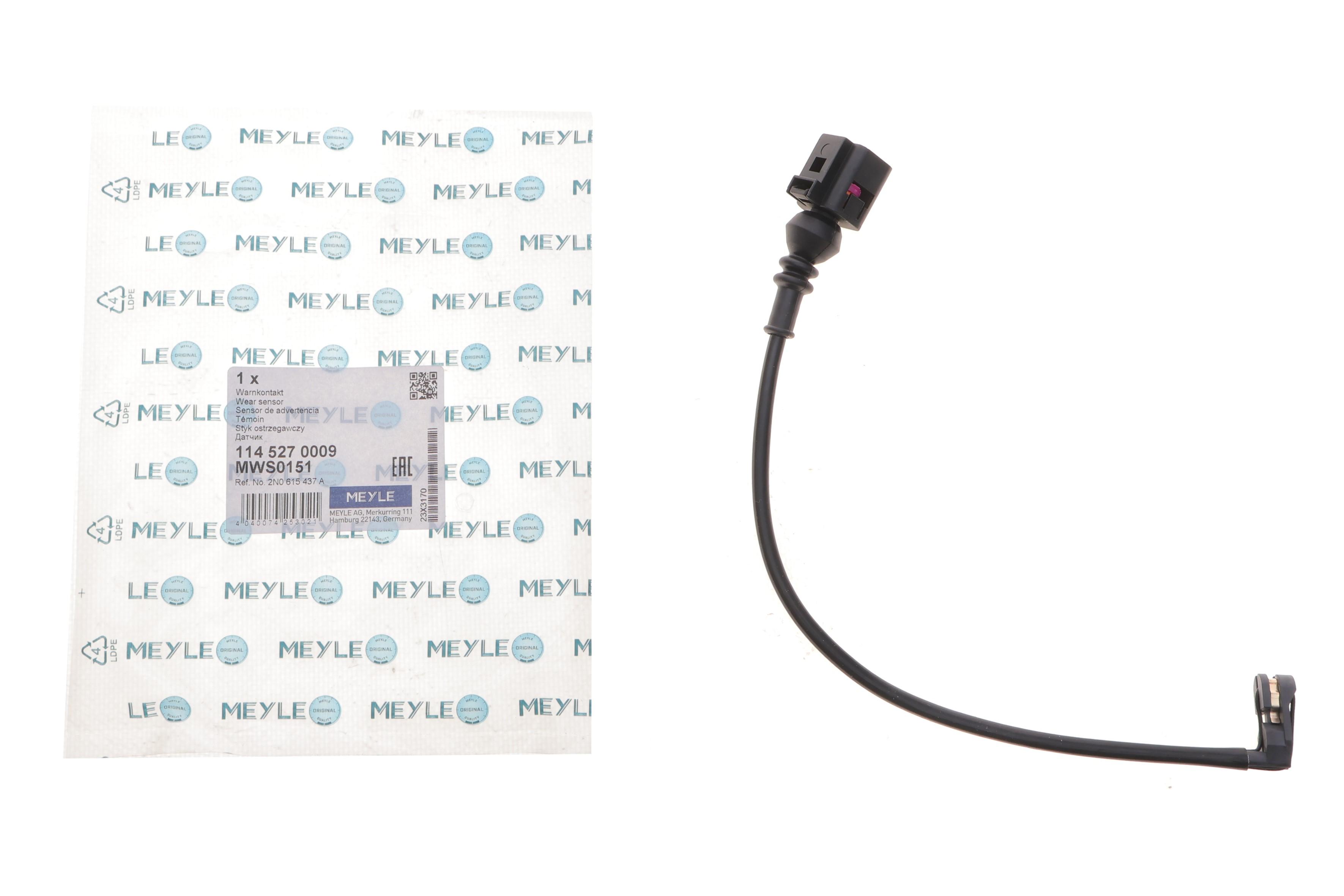 Датчик зносу гальмівних колодок (задніх) VW Crafter 2.0TDI 16- (L=290mm)